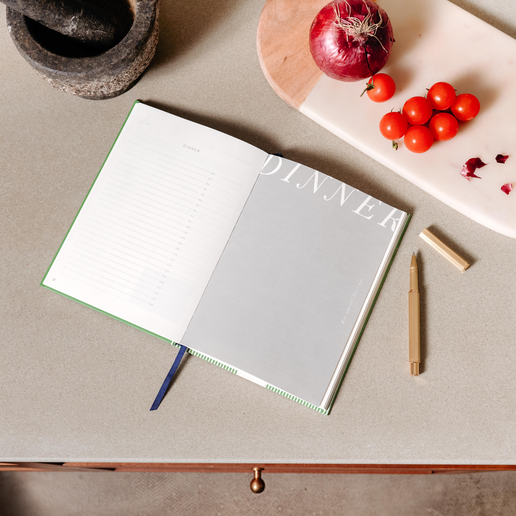 Herb Garden Hardcover Guided Recipe Journal