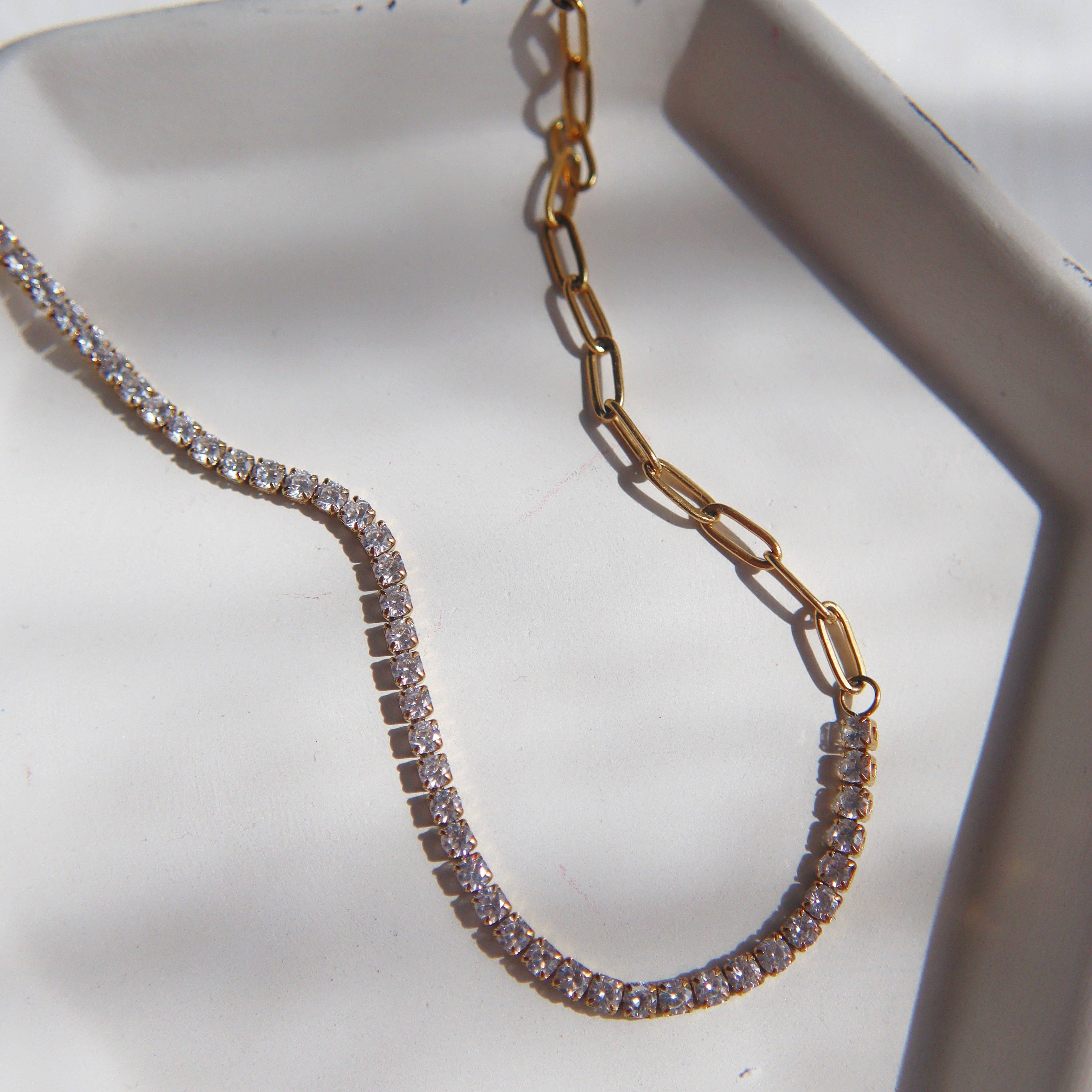 Celine Paperclip Necklace