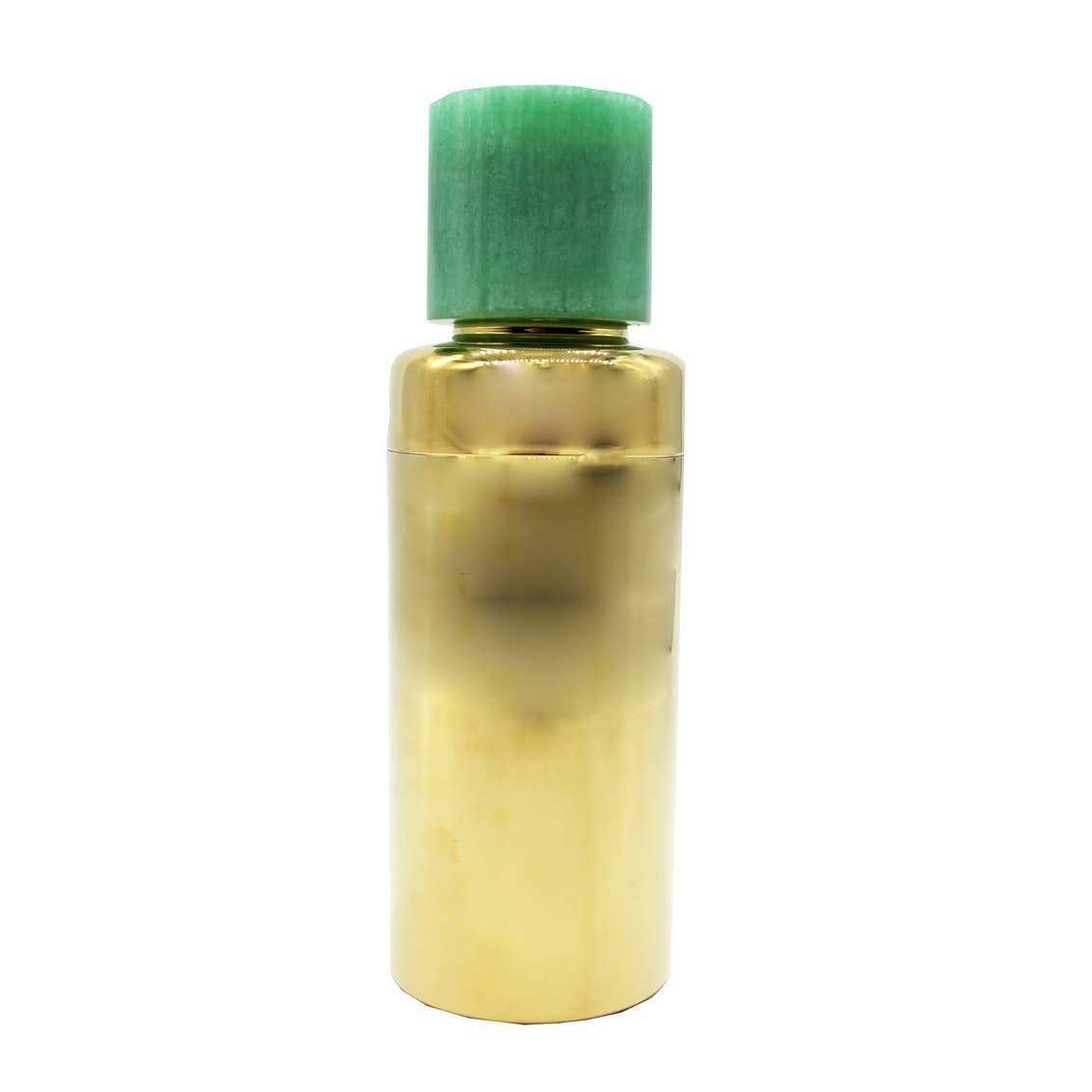 Green Resin and Gold Shaker
