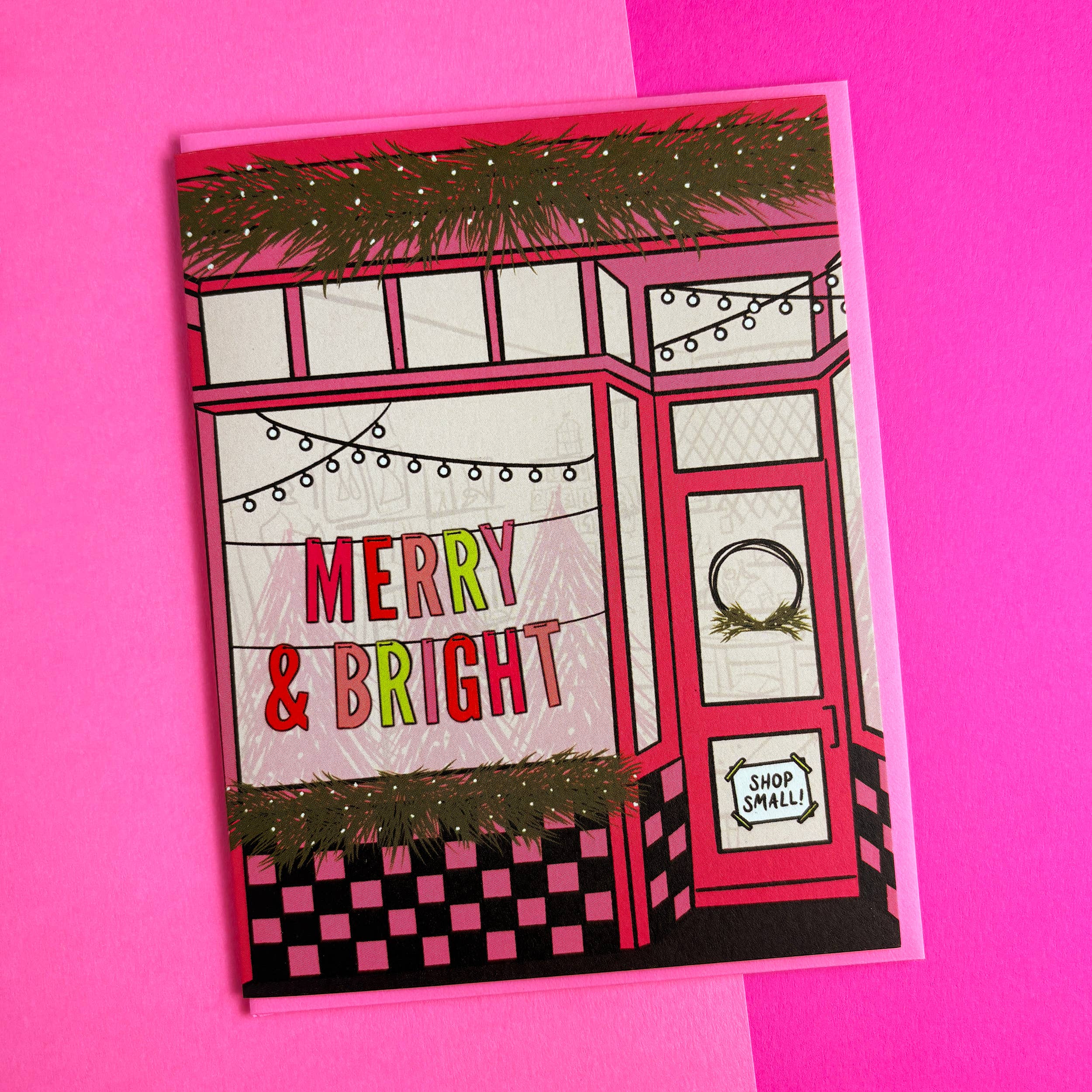 Holiday Shop Window Card