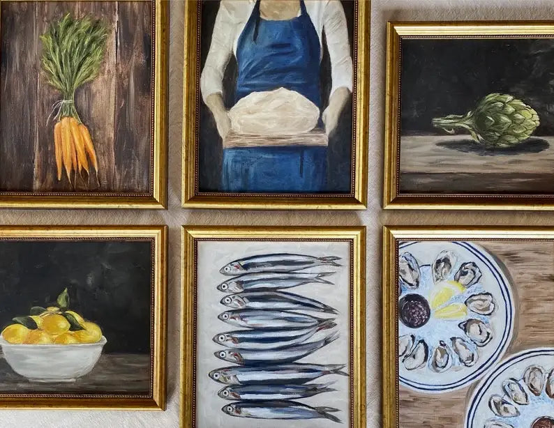 SARDINES - Framed Art Print
