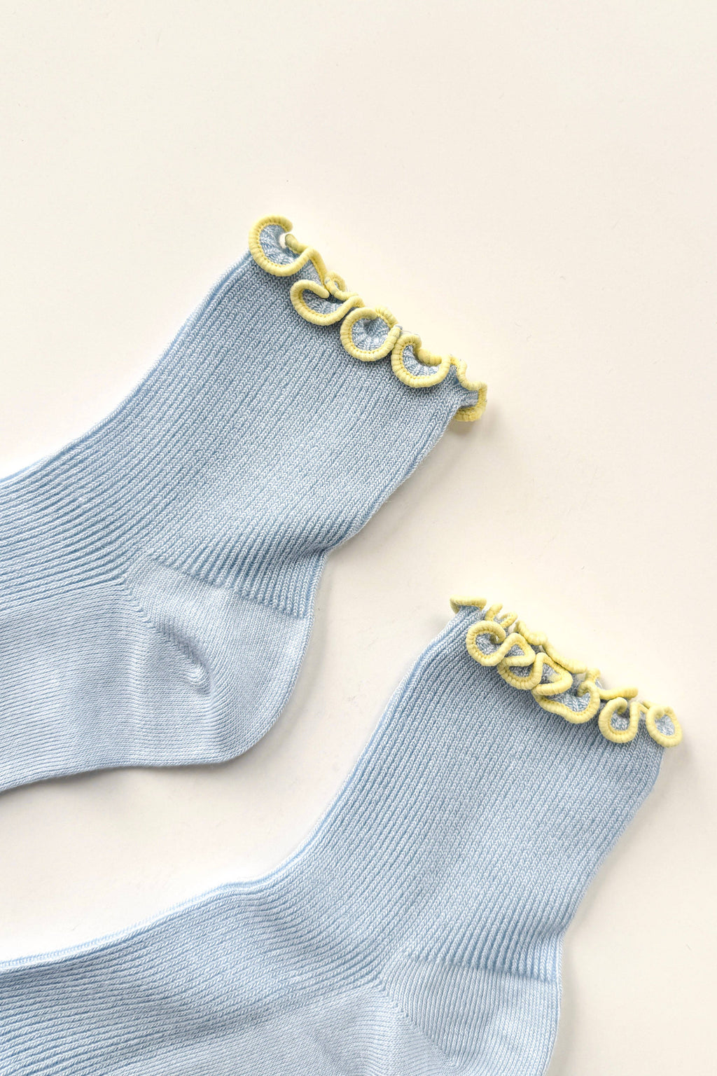 Noble x Le Bon Shoppe Petite Ruffled Modal Socks