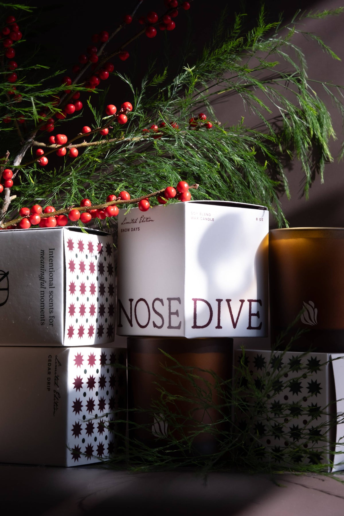 Nose Dive Snow Days Candle
