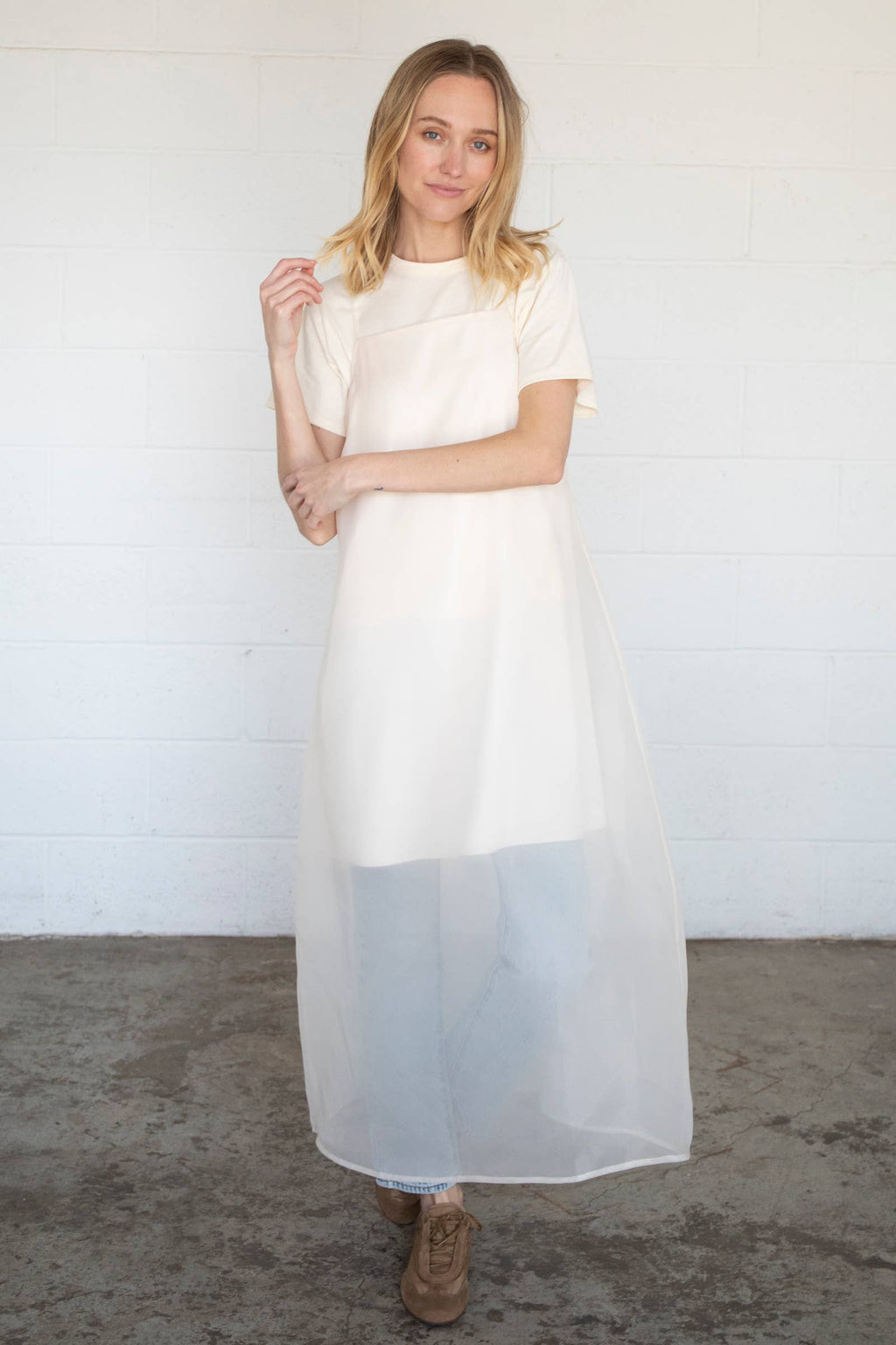 Jeanie Dress: Champagne