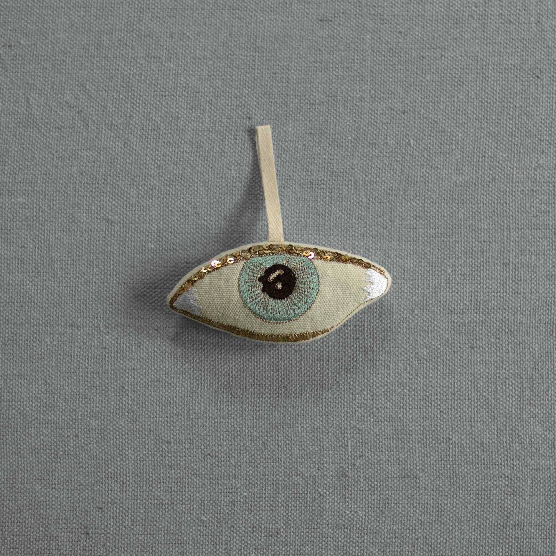 Evil Eye, Cotton & Lavender stuffed Ornament