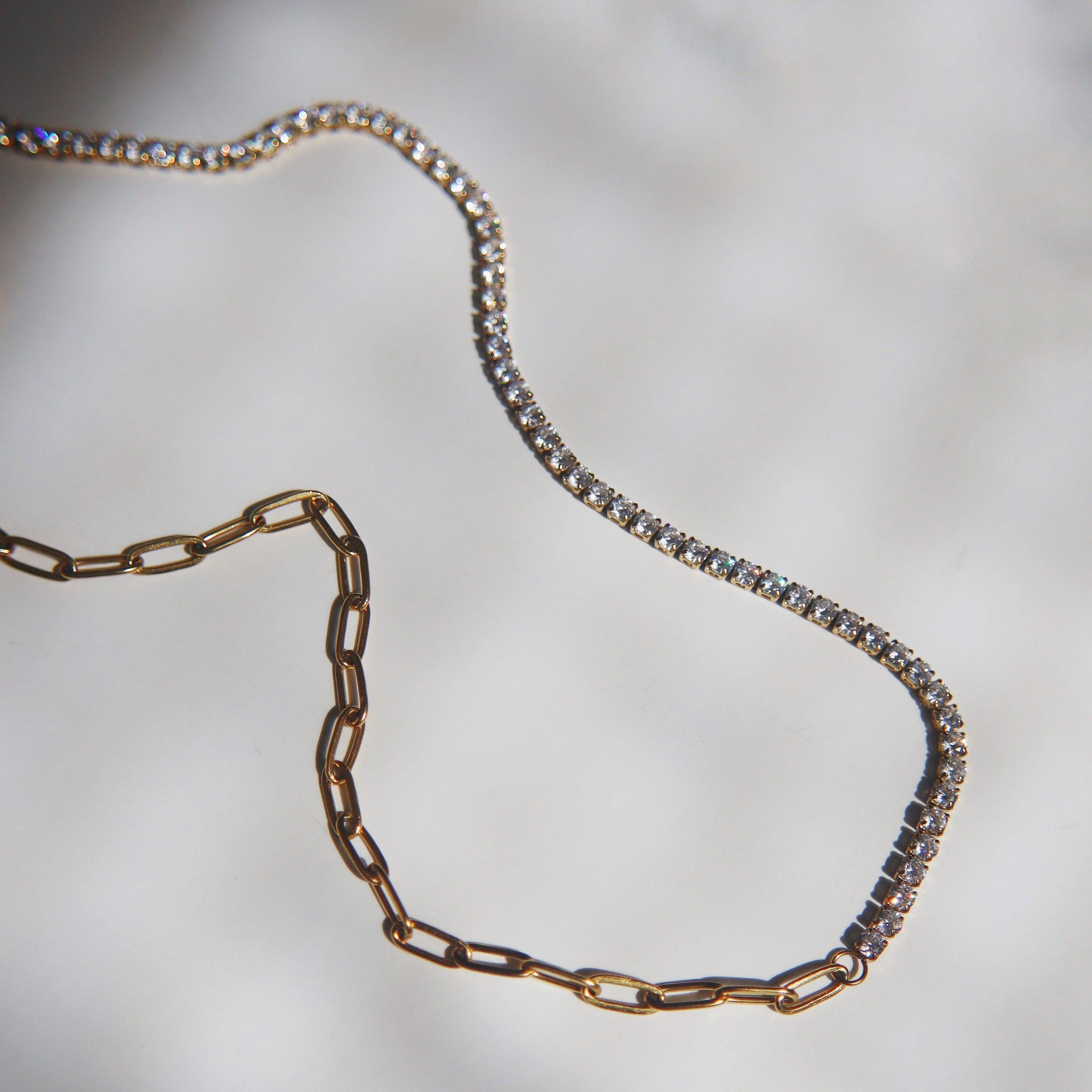 Celine Paperclip Necklace