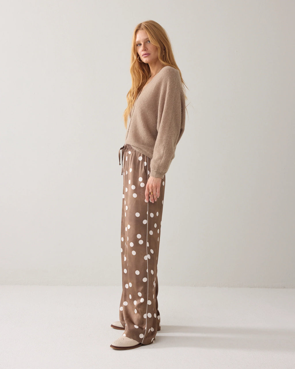 Summum Ecovero Polka Dot Trousers