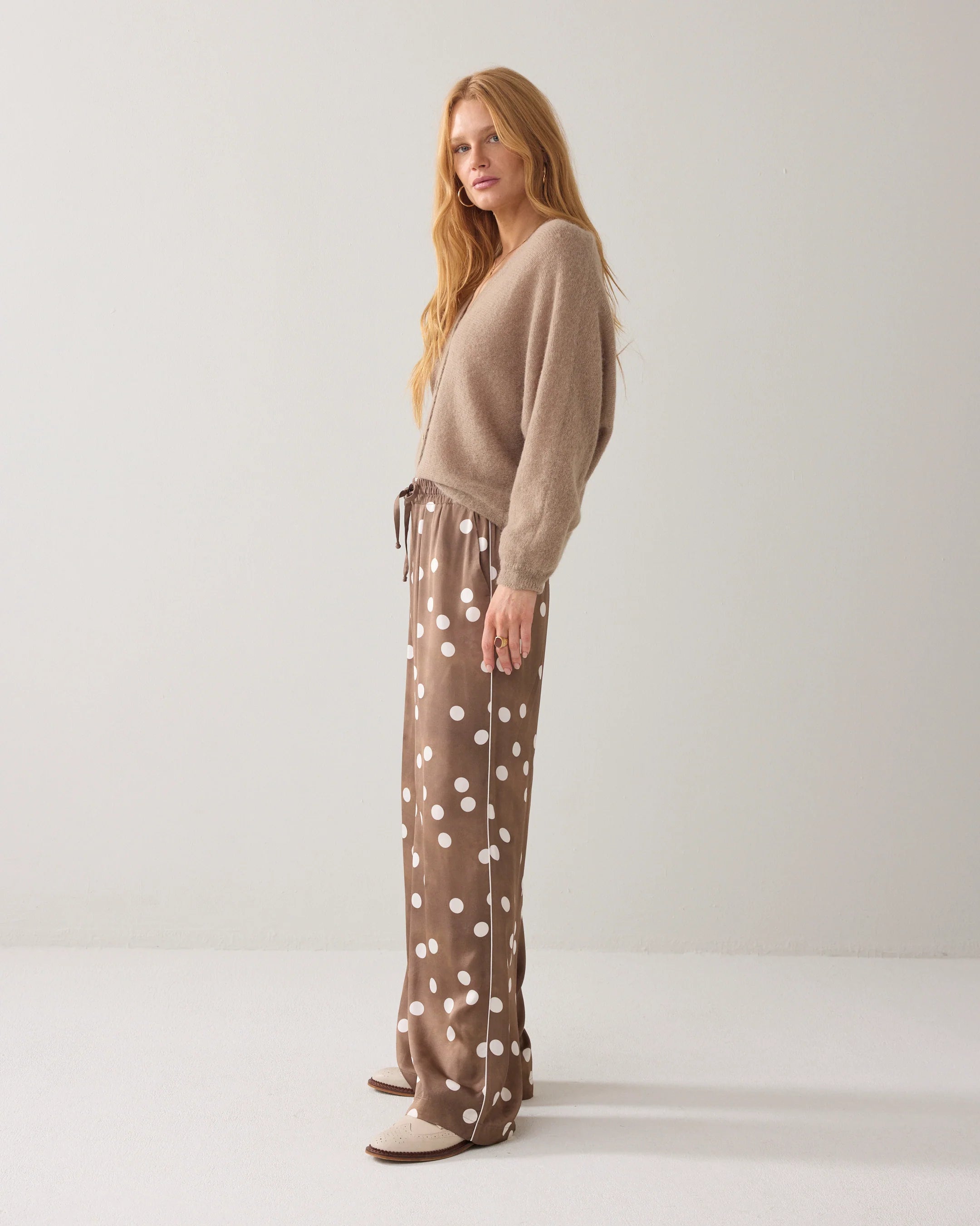 Ecovero Polka Dot Trousers