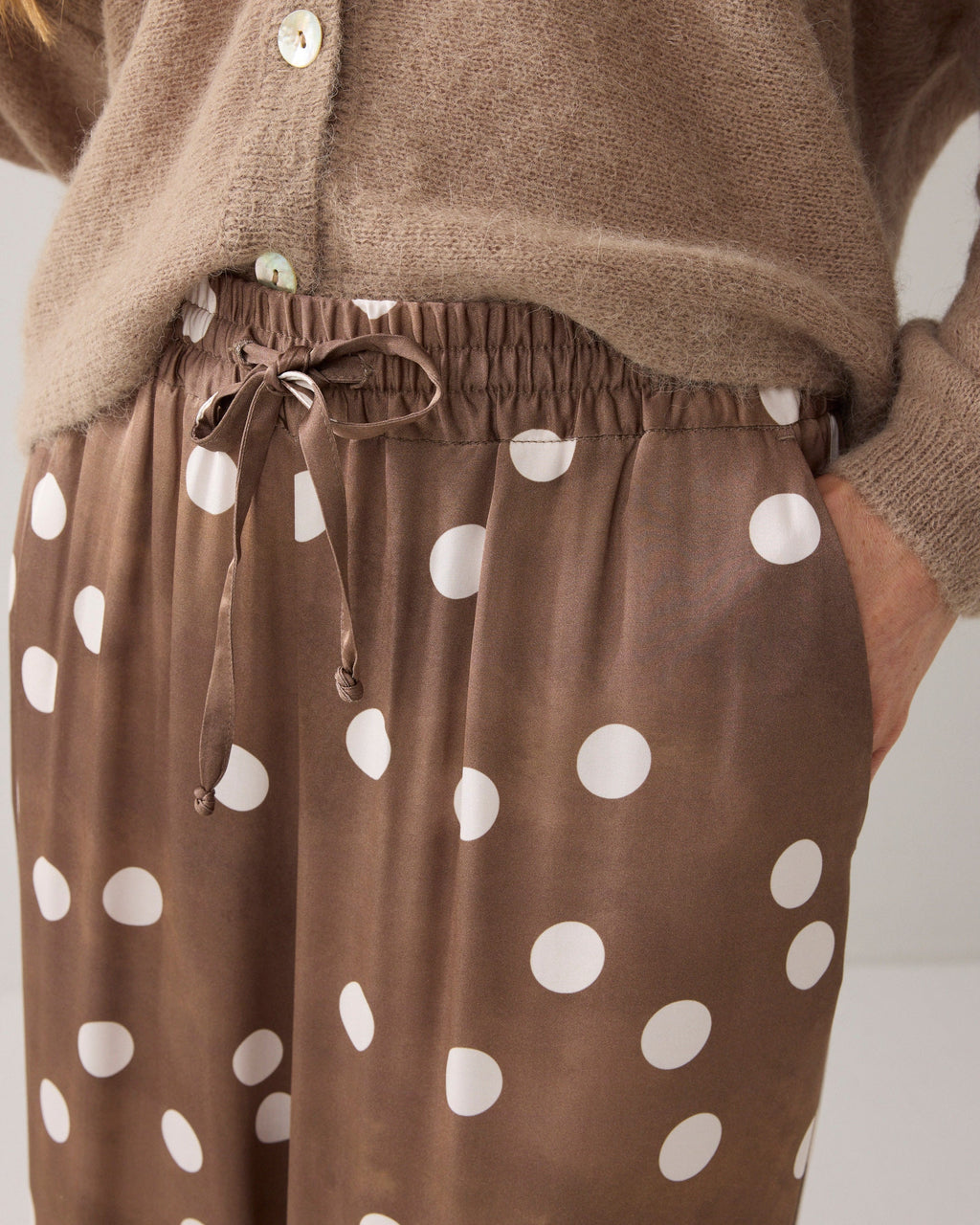 Summum Ecovero Polka Dot Trousers
