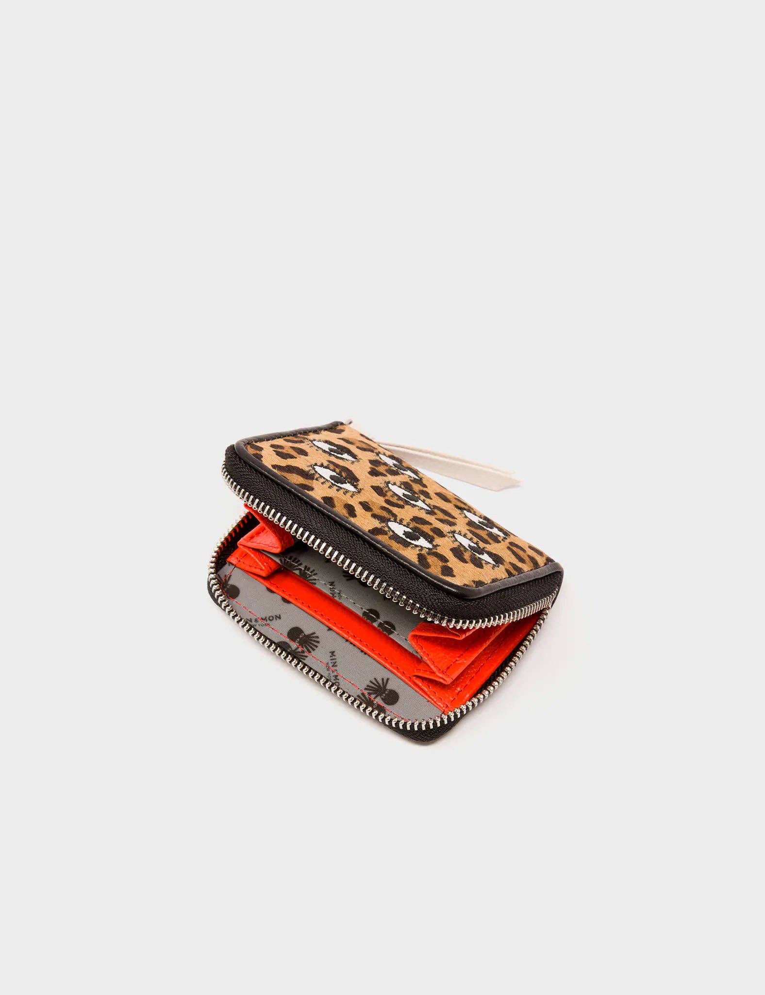 Frodo Animal Print Leather Wallet