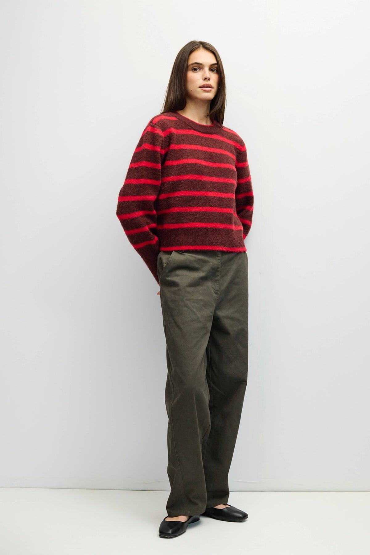 Mod Ref Mckenzie Striped Sweater