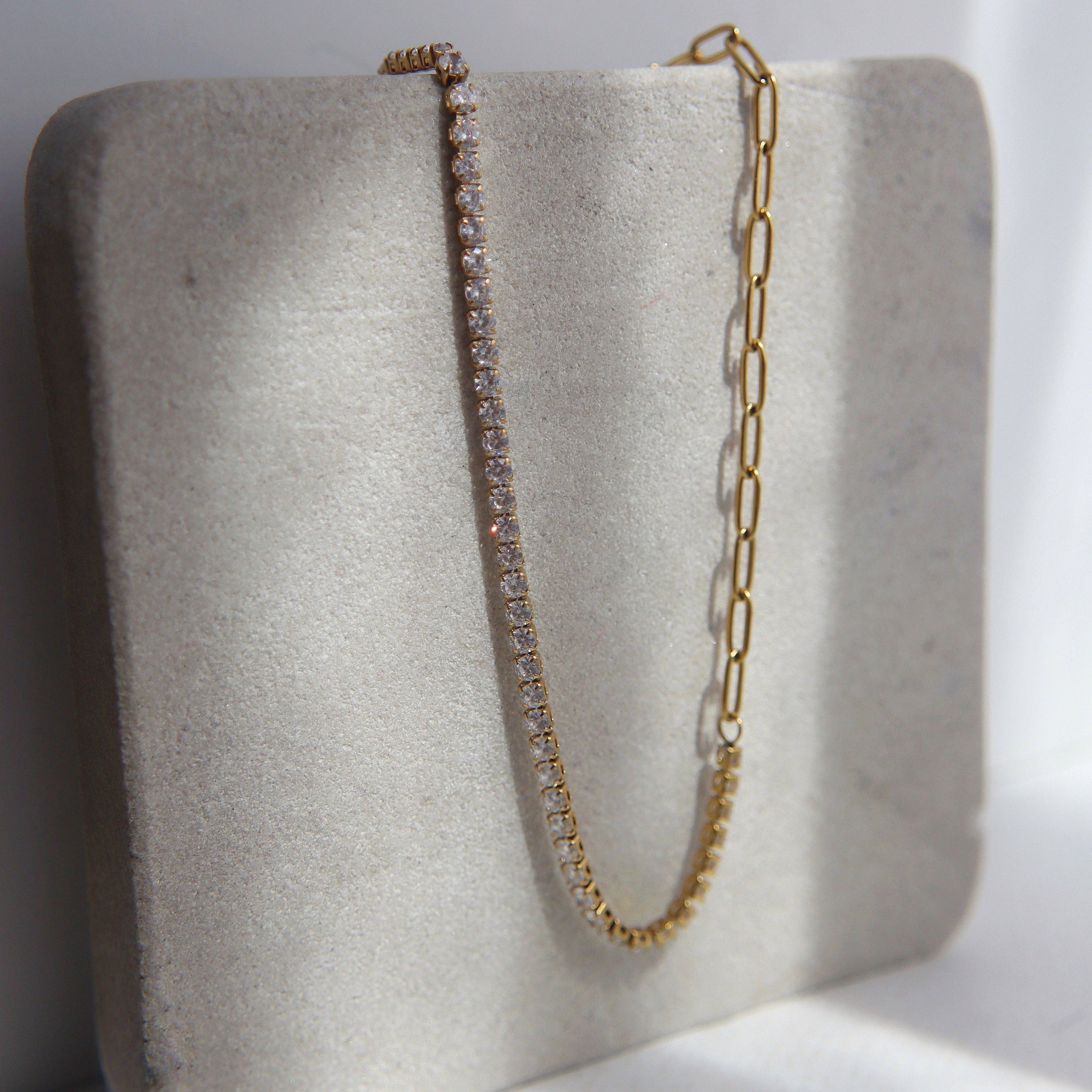 Celine Paperclip Necklace
