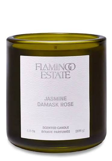 Flamingo Estate Jasmine Damask Rose Candle