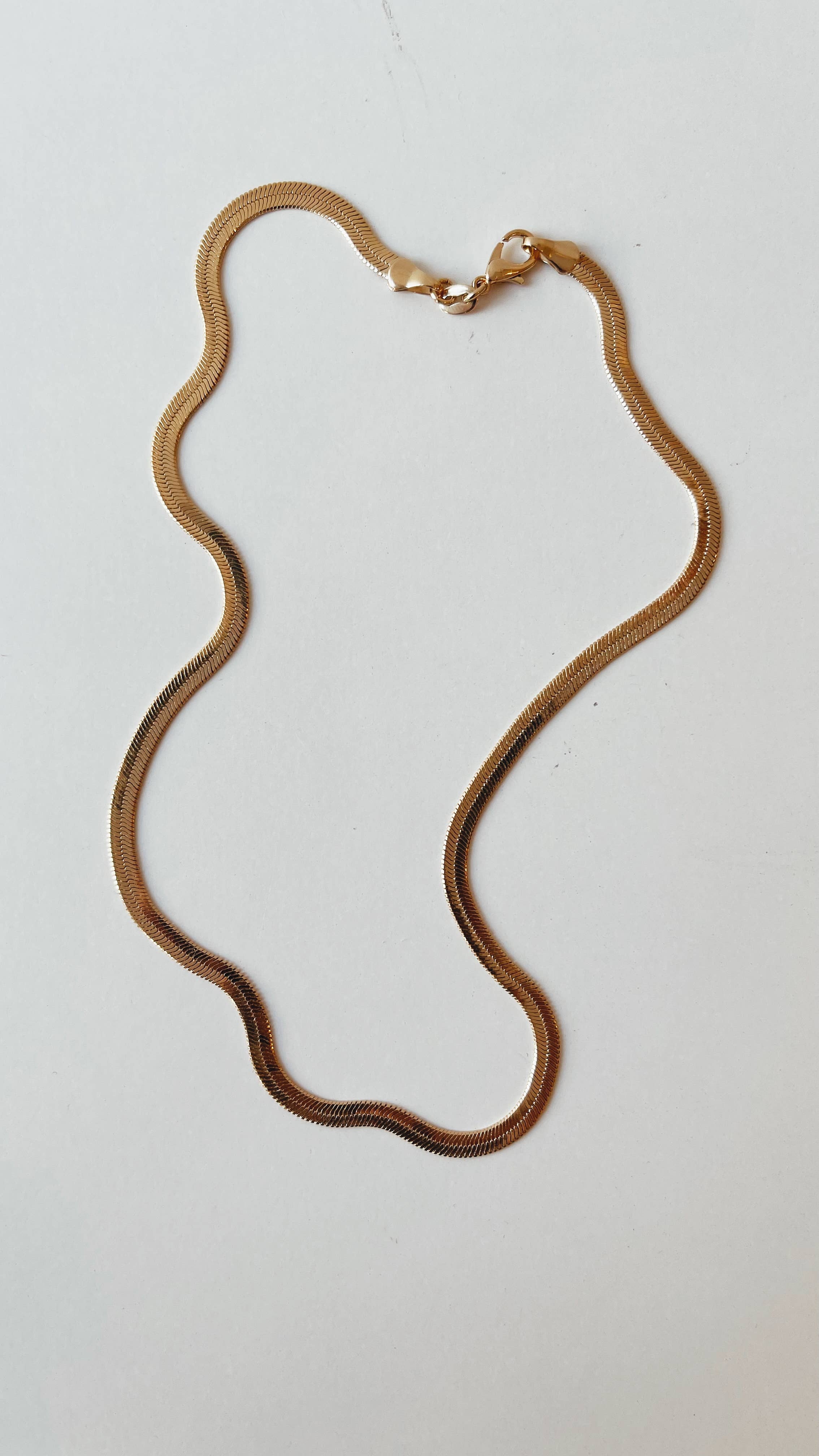 Petit Paperclip Layering Chain Necklaces: 18"