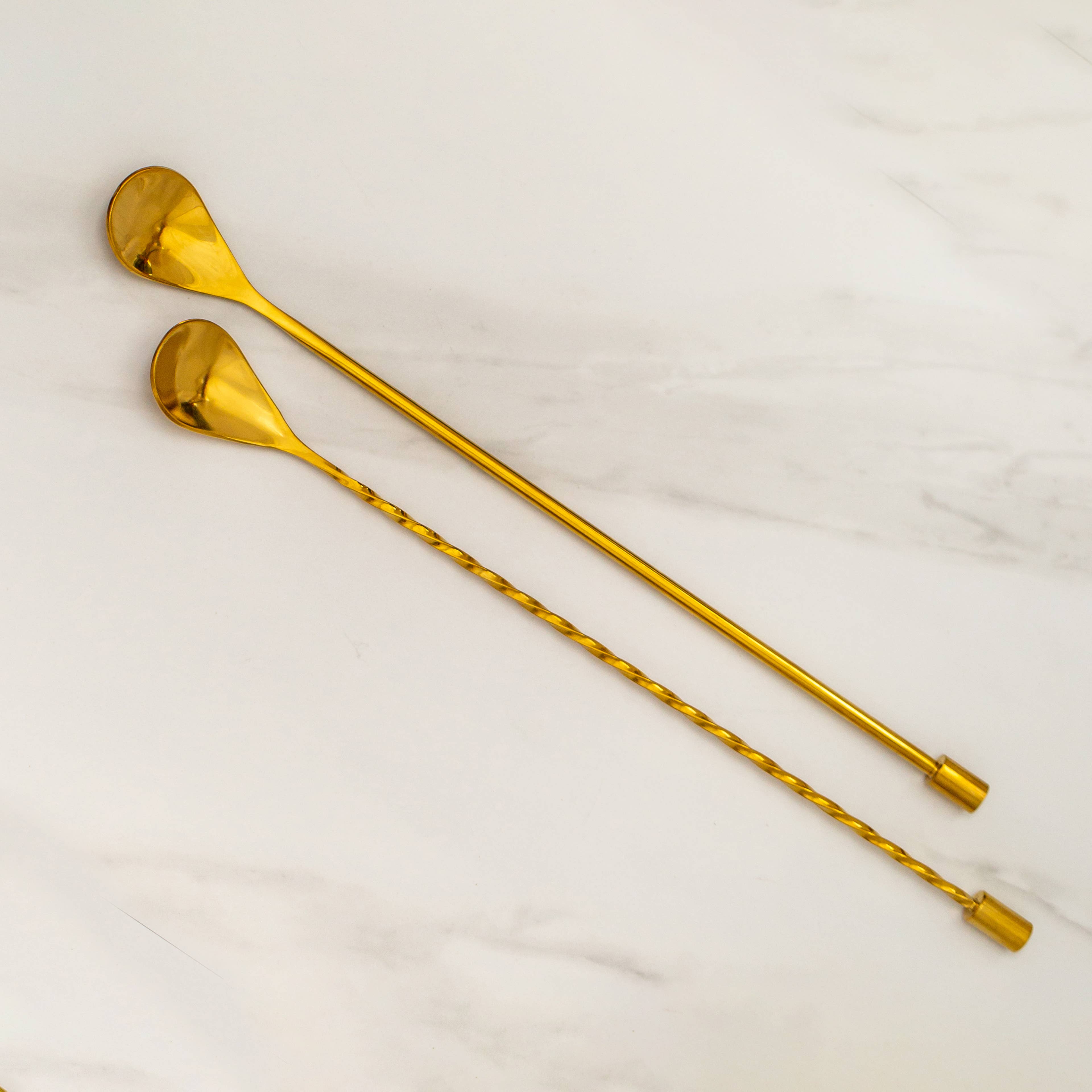 Bar Spoons: Gold