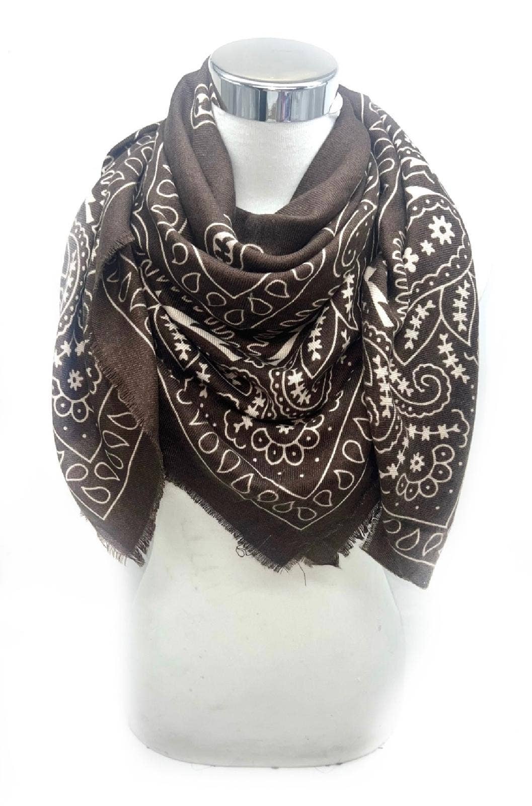 Bandana Print Scarf