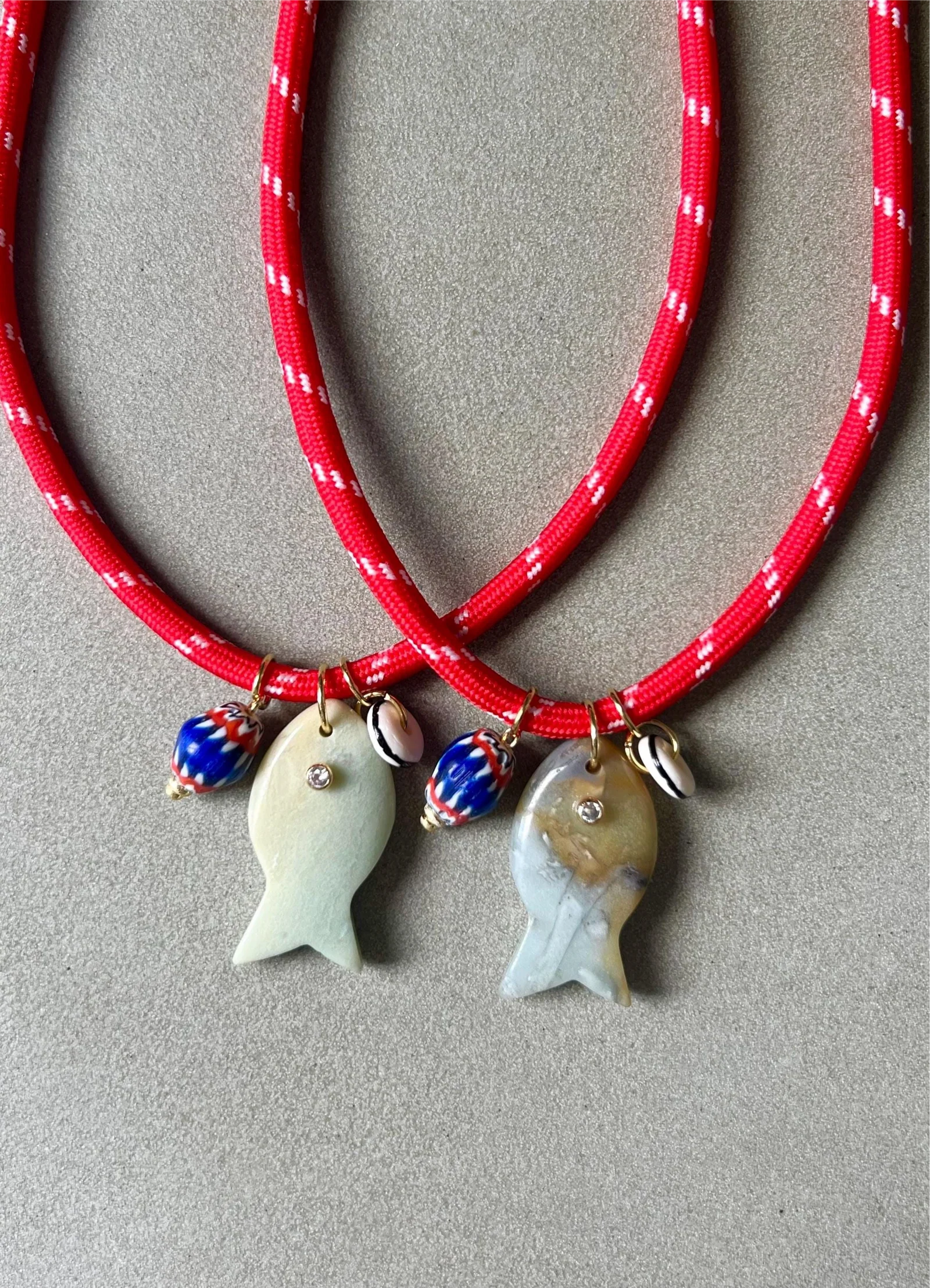 Red Fishy Necklace