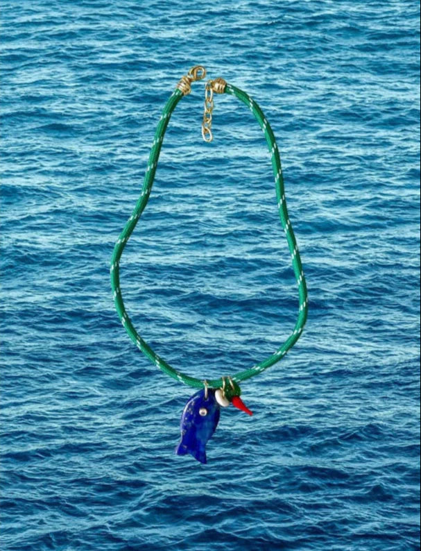 Green Fishy Necklace