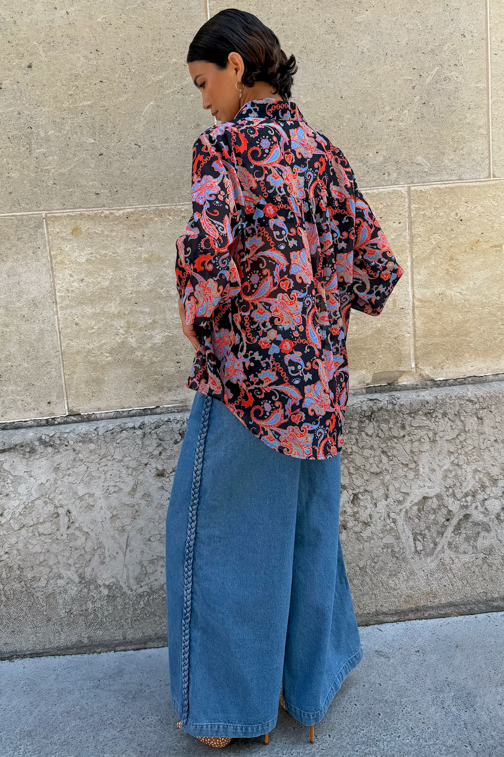 NEVER FULLY DRESSED BRAIDED JEANS
