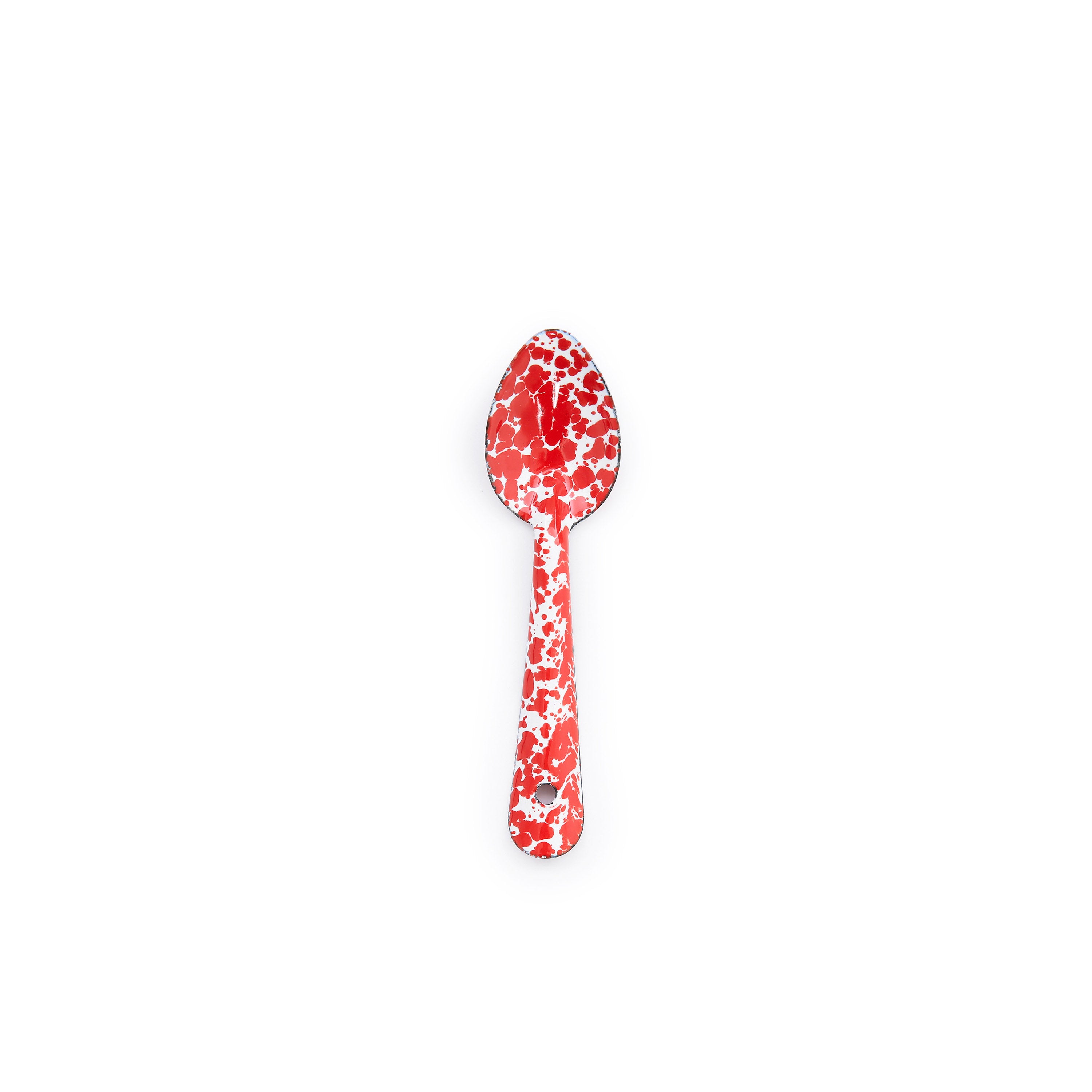 Small Enamelware Splatter spoon
