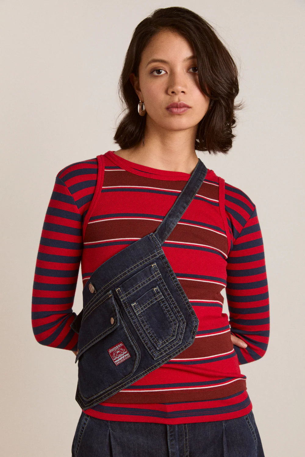 Damson Madder Erika Jean with Bag