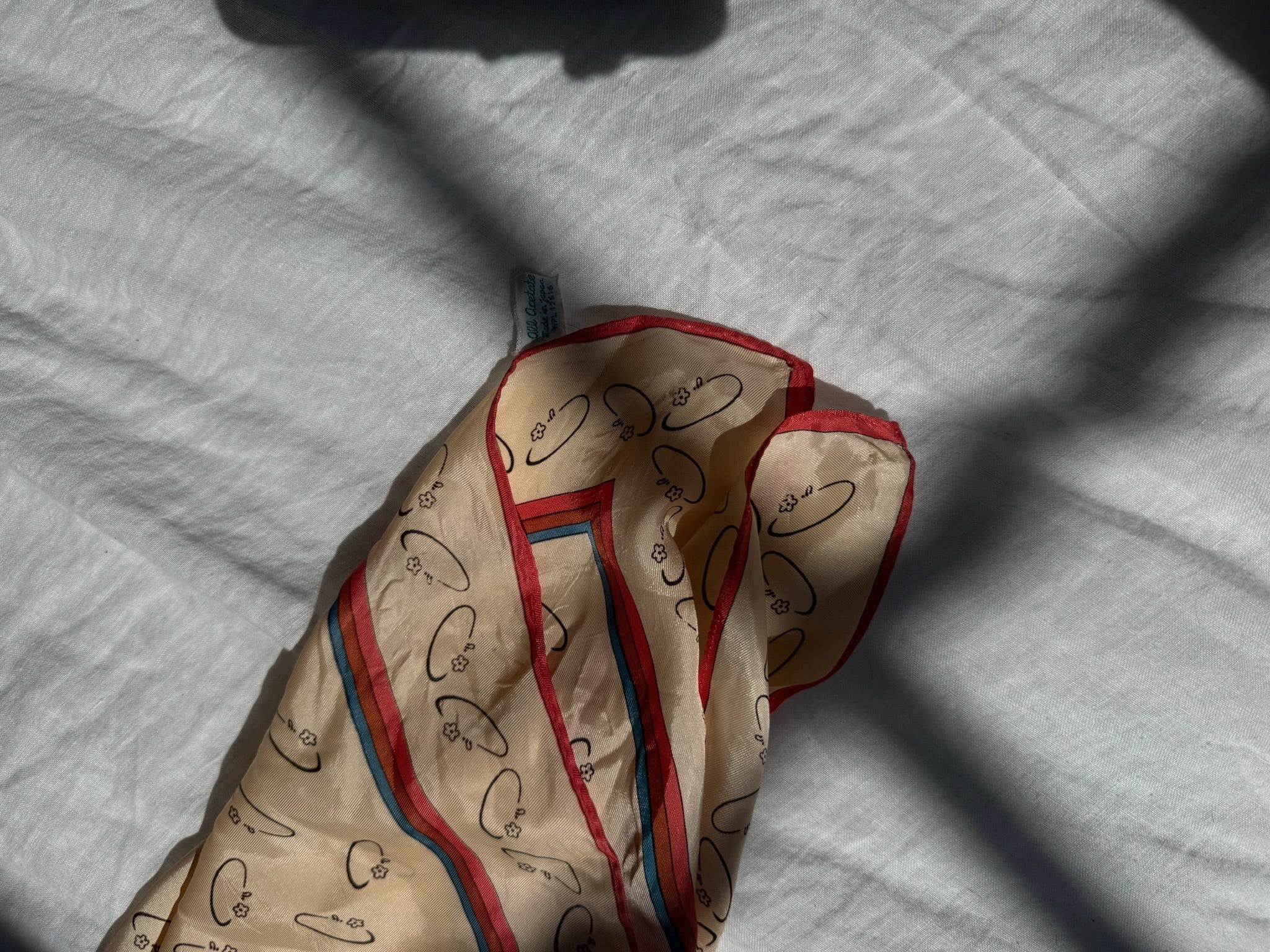 Vintage Scarf:  Ovals