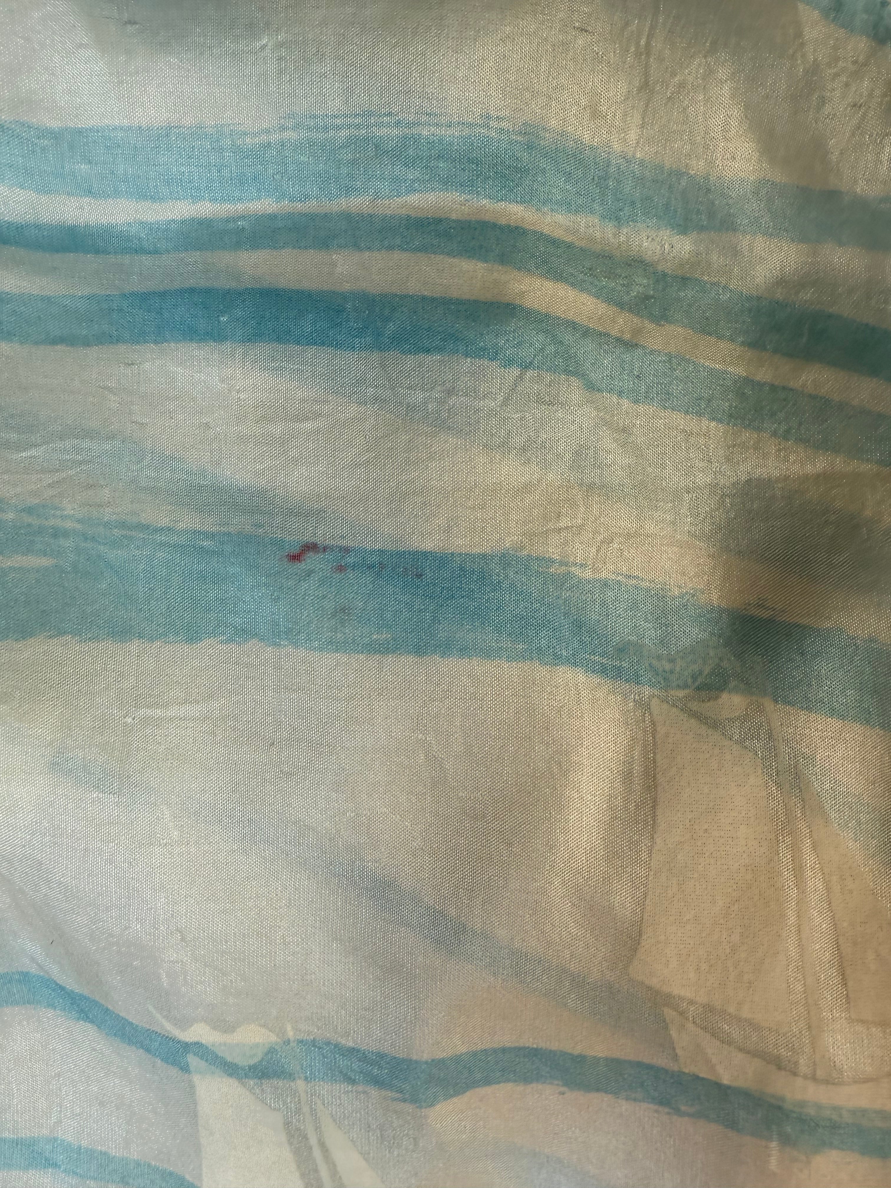 Vintage Scarf:  Sailboats