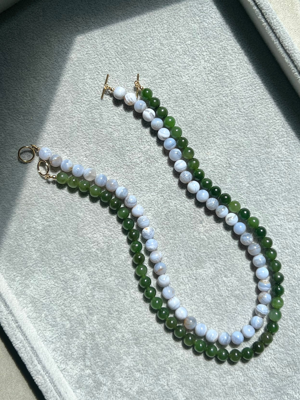 GREEN JADE NECKLACE