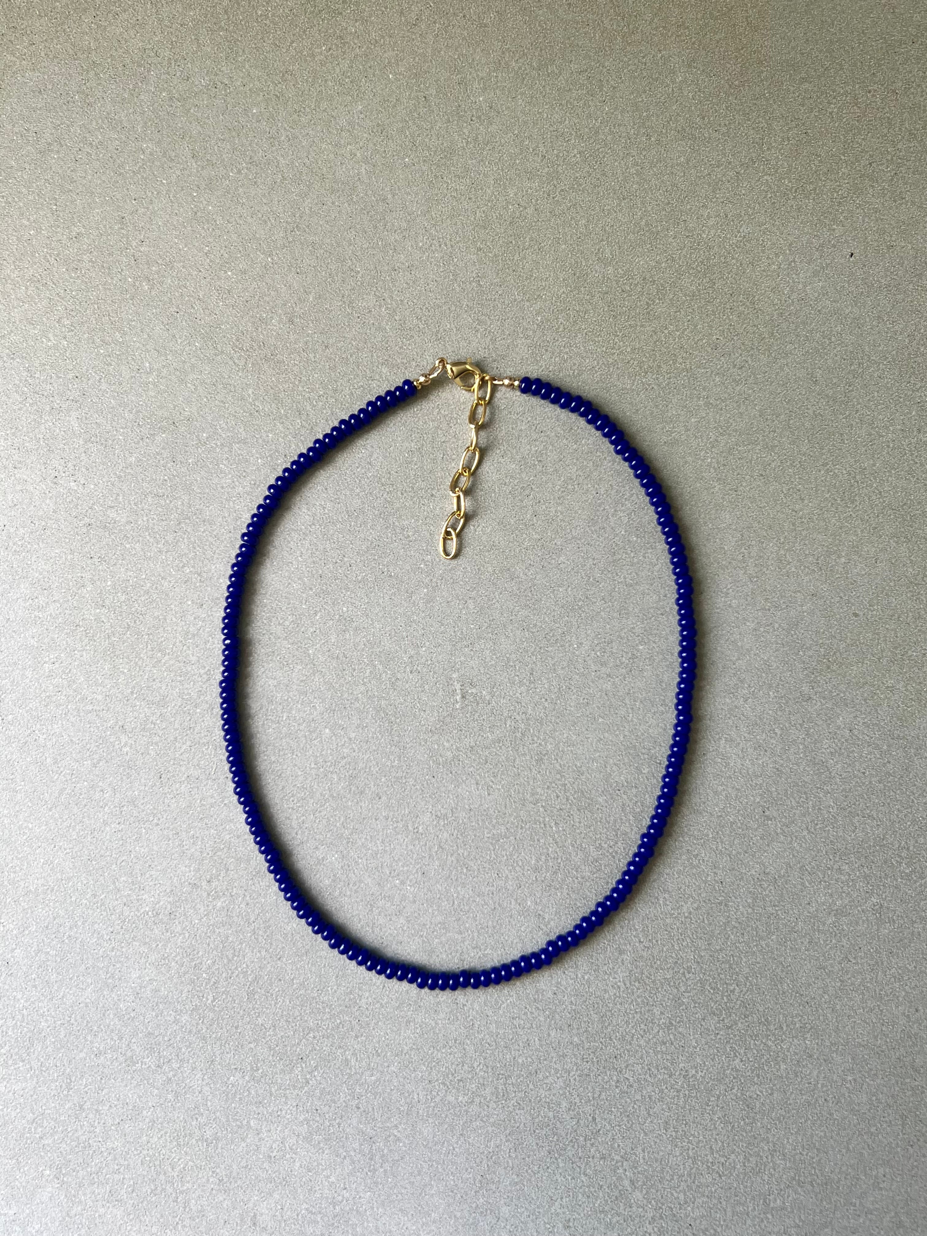 DEEP BLUE LAYERING NECKLACE