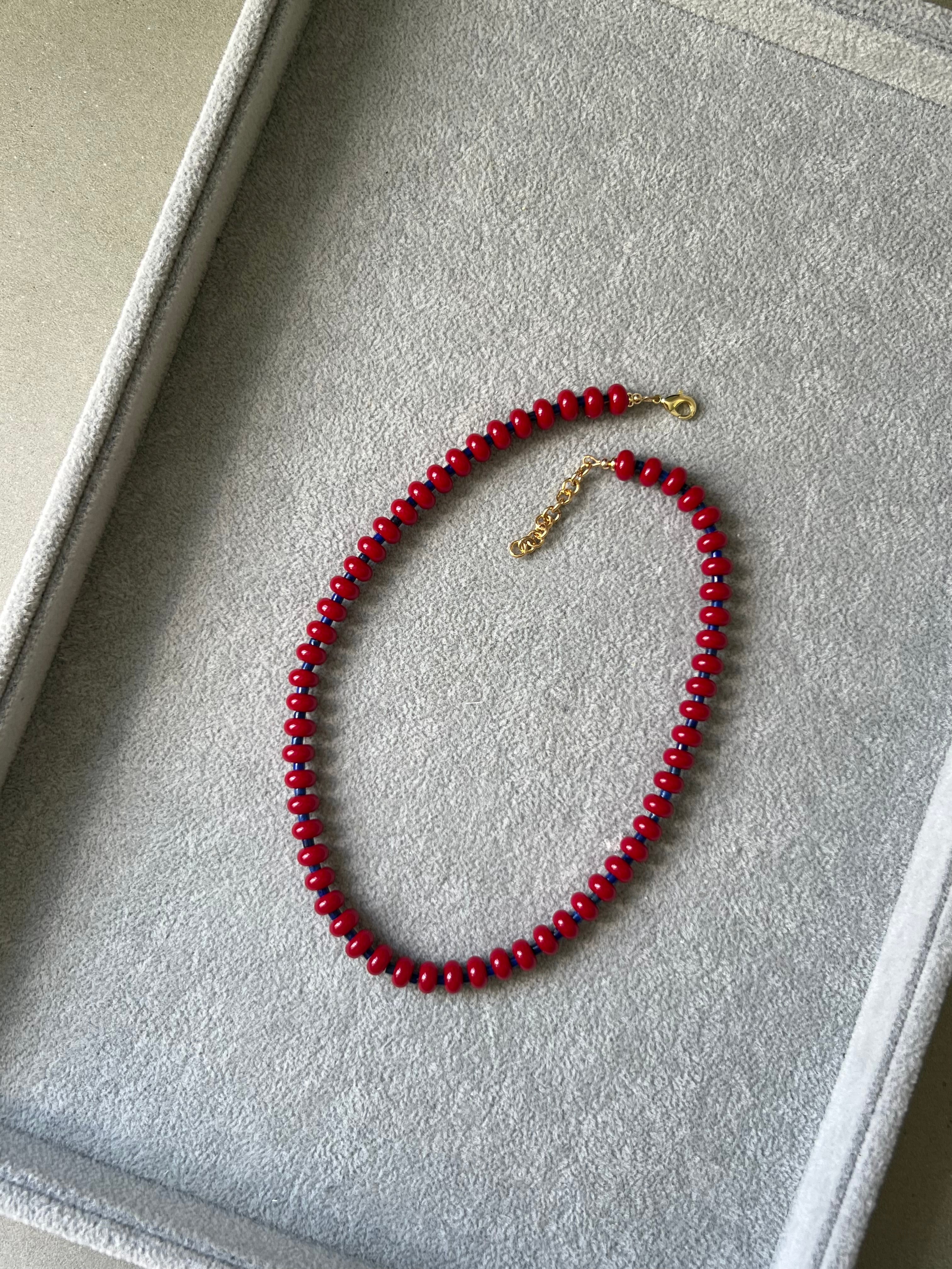 Red Jade Neckalce