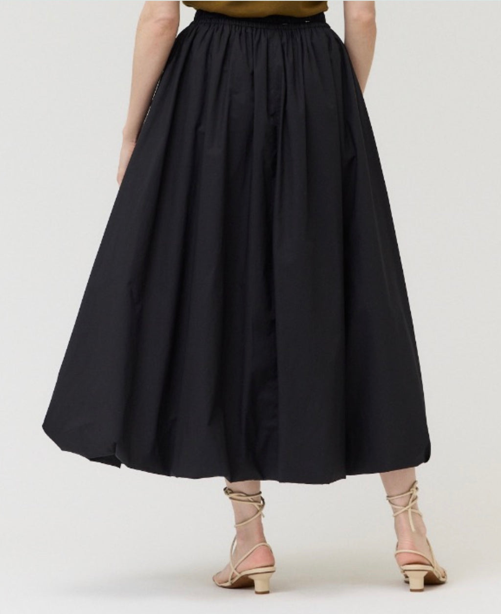 BUBBLE MIDI SKIRT