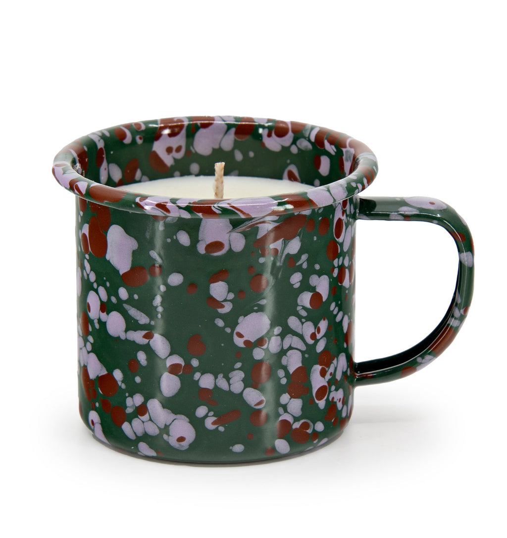 CYPRESS HILL ENAMELWARE CANDLE MUG