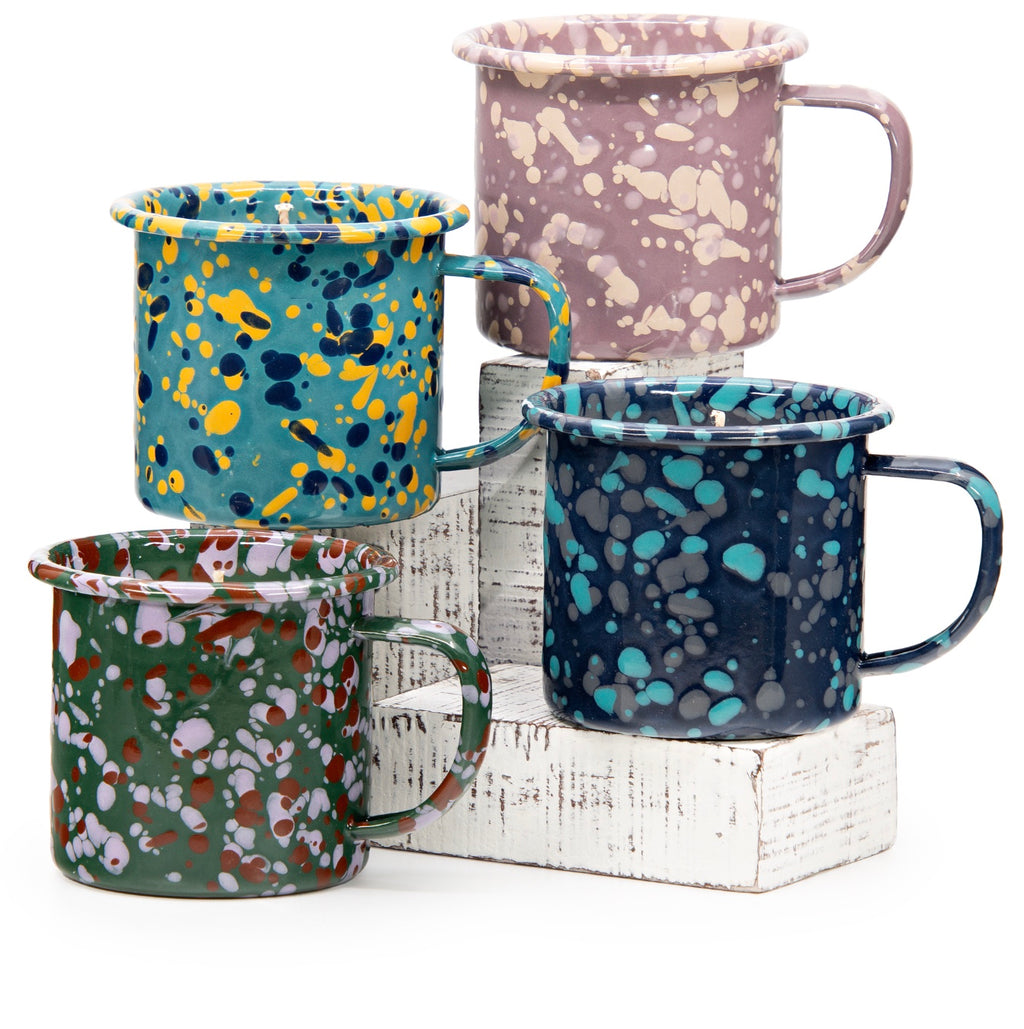 RAISING ARIZONA ENAMELWARE CANDLE MUG