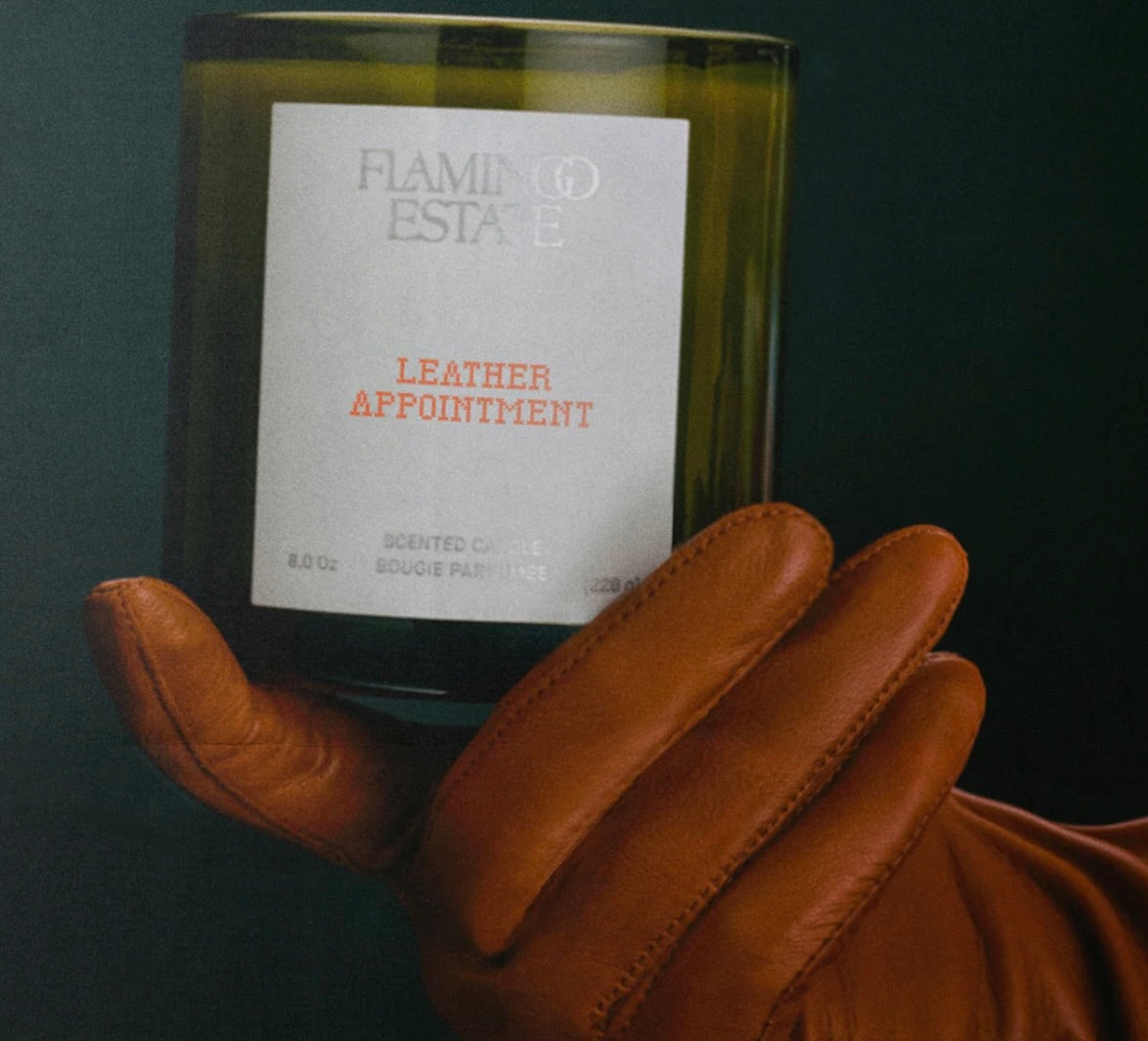 FLAMINGO ESTATE LEATHER APPOINTMENT CANDLE