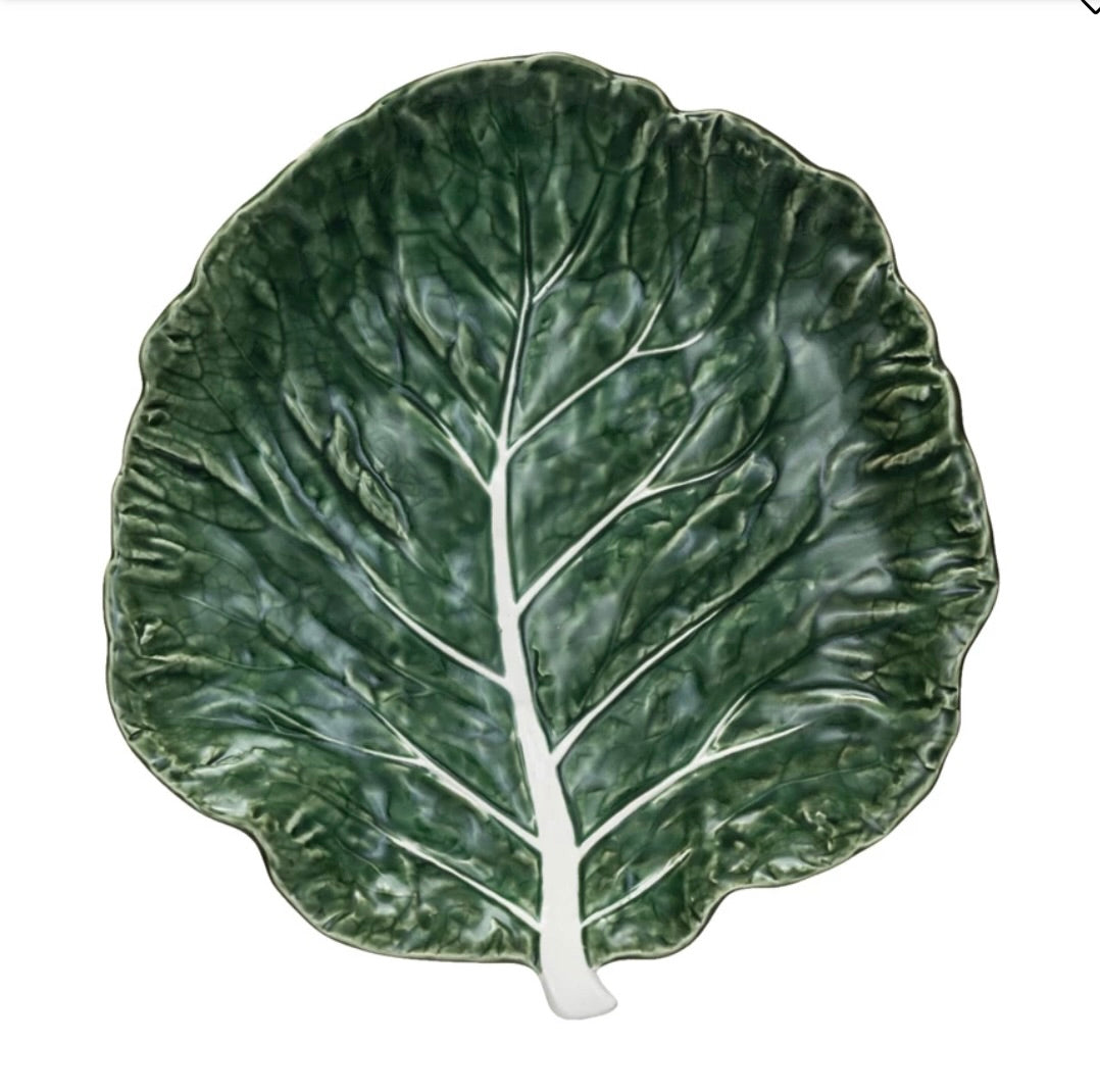 Stoneware Cabbage plate