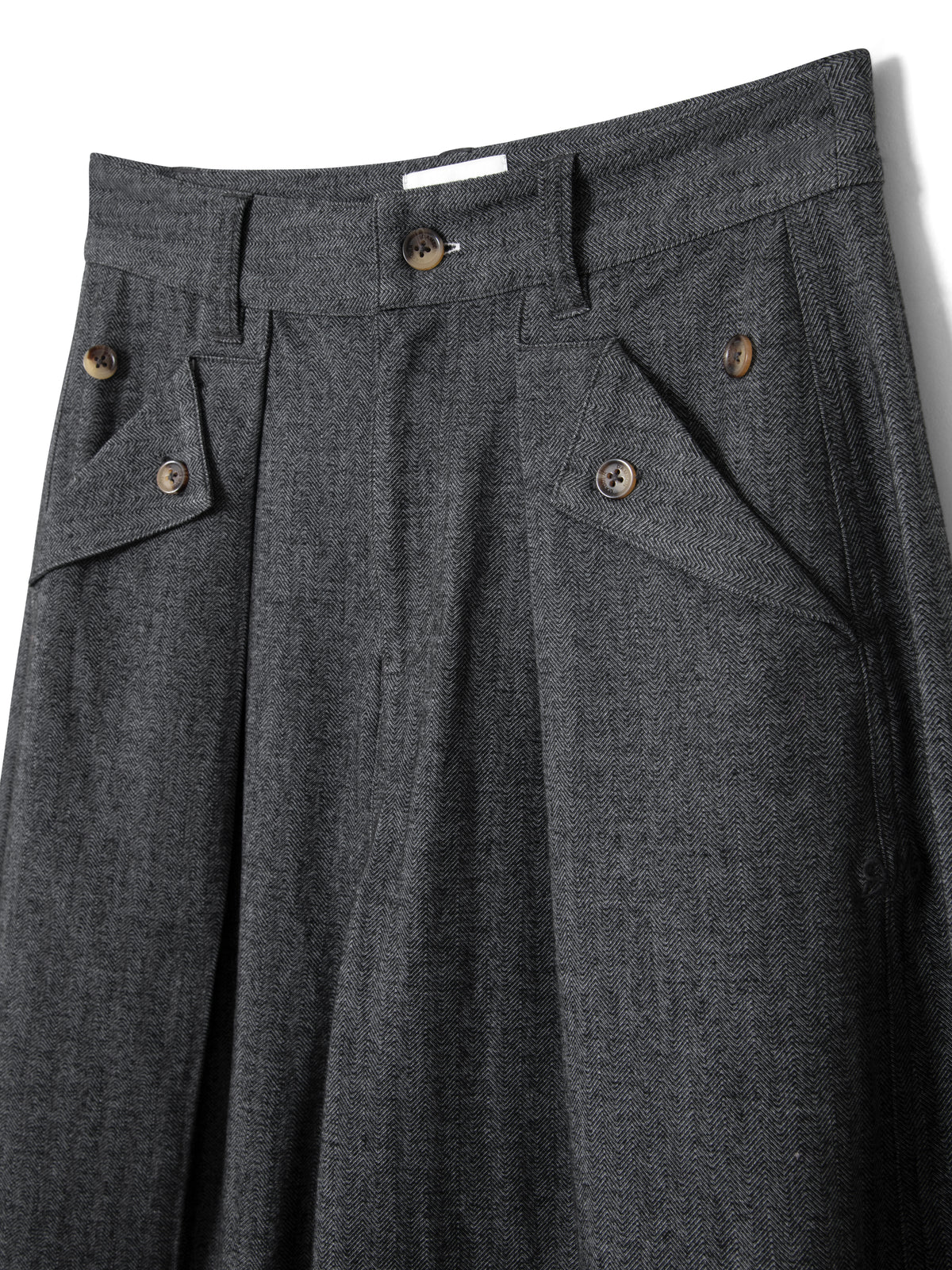 DAMSON MADDER MARA TROUSER IN GREY