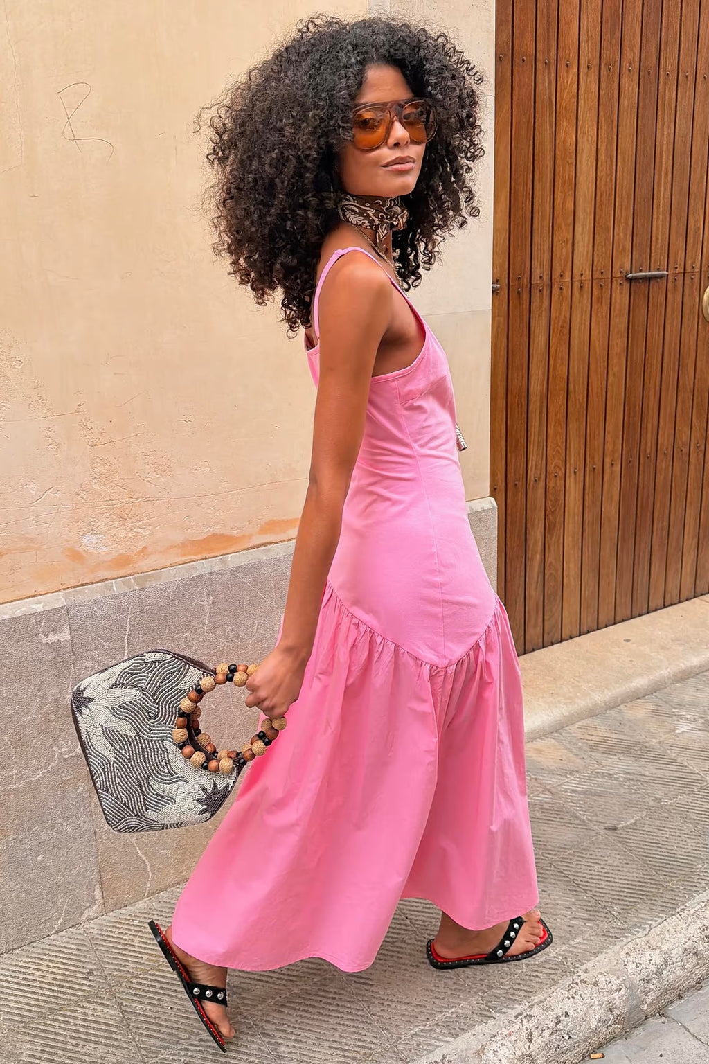 Never Fully Dressed Pink Strappy Nova Dress