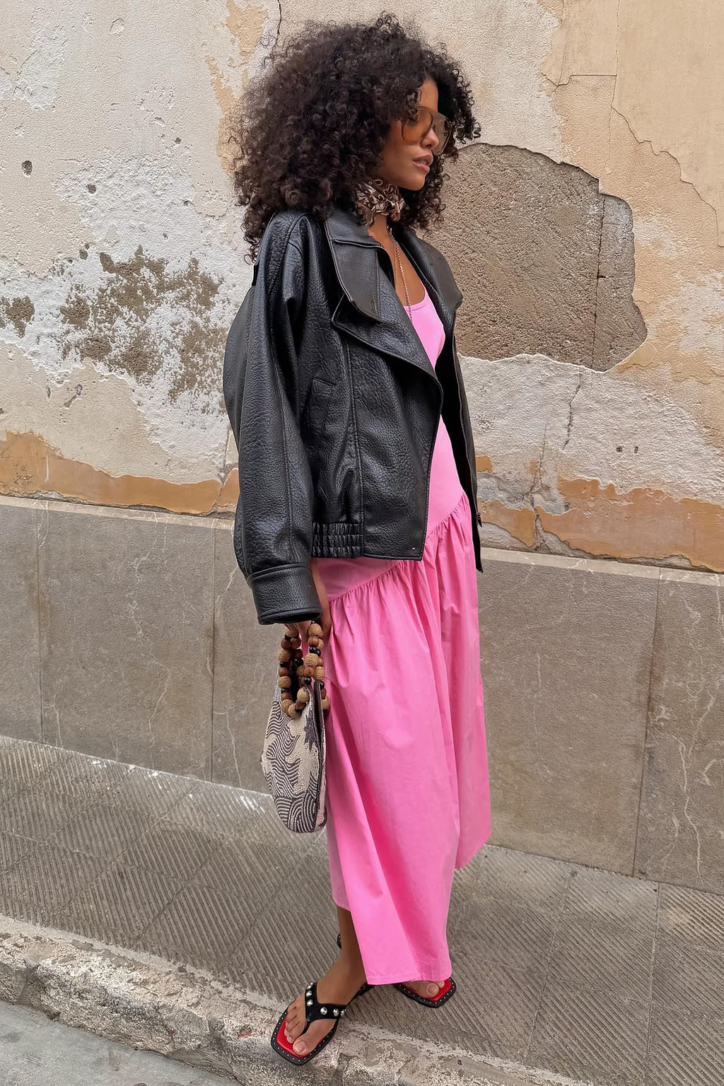Never Fully Dressed Pink Strappy Nova Dress