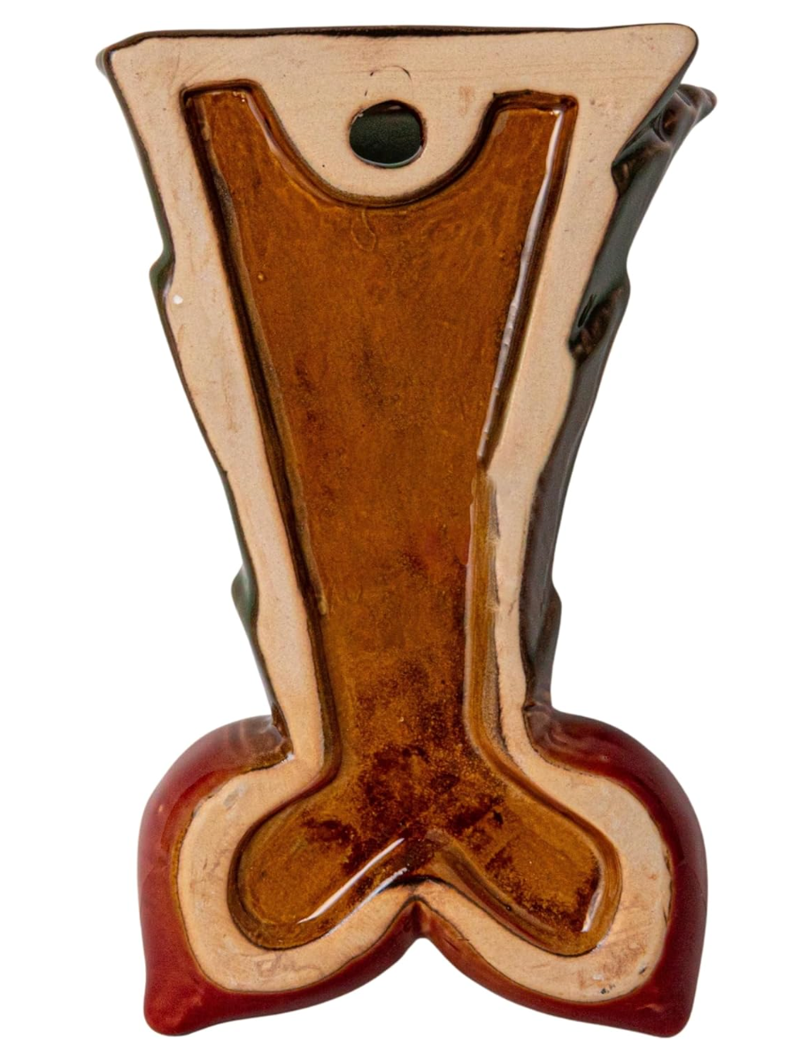 Stoneware Radish Wall Vase