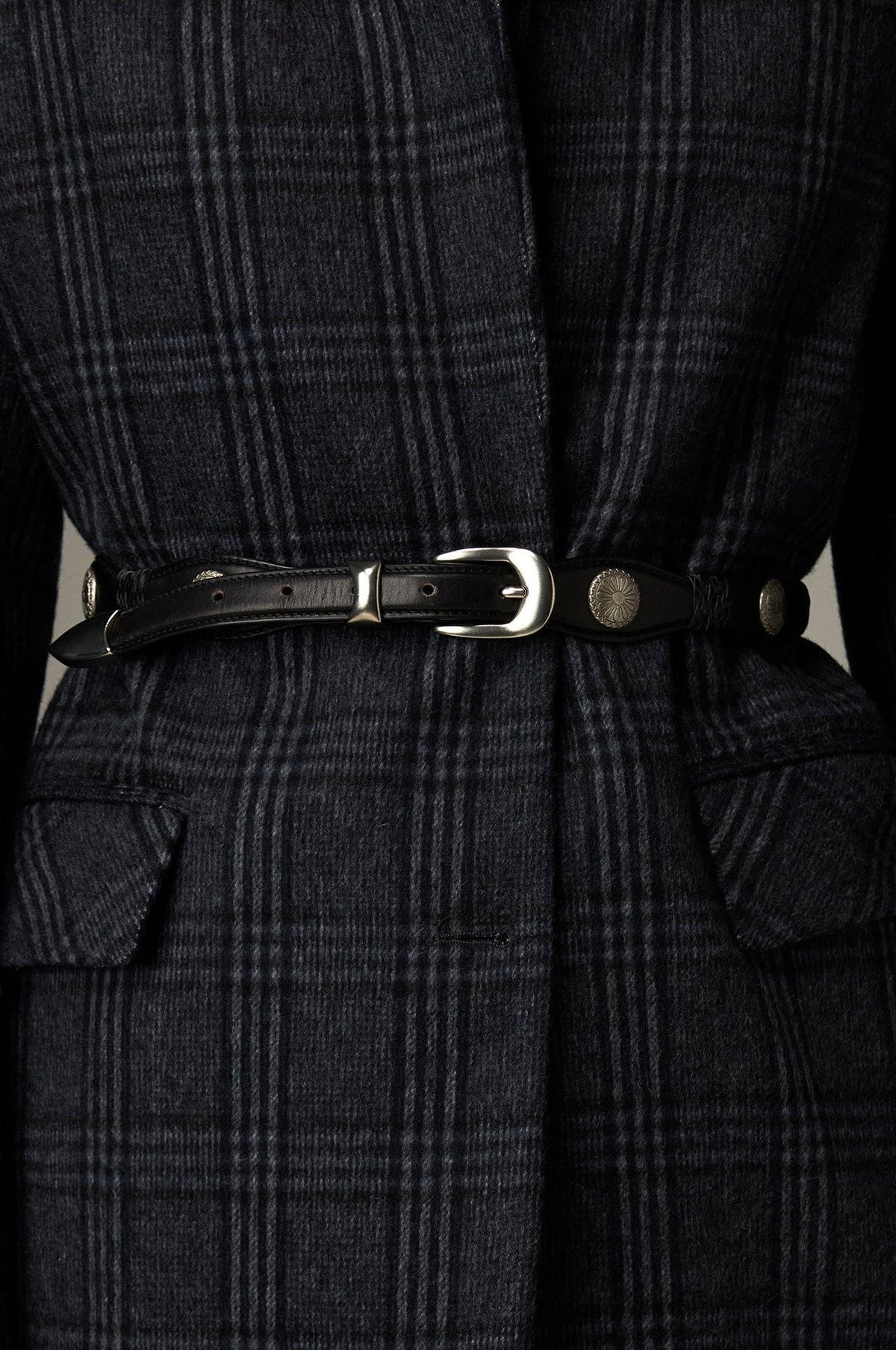 MAISON HOTEL TELMO BELT: CHARCOAL