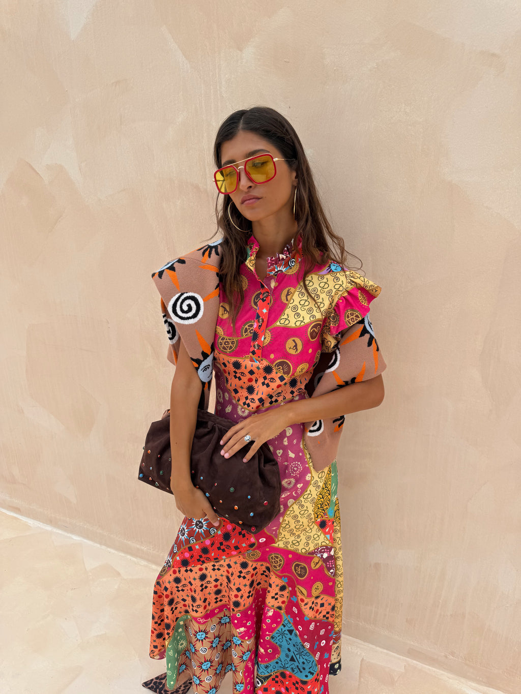 Never Fully Dressed Remi Dress:  Morocco Print