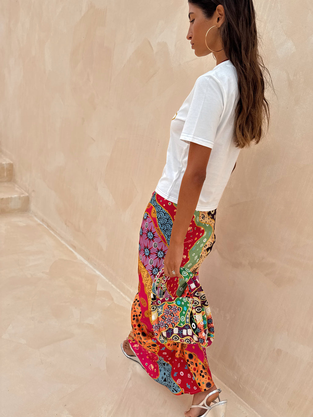 Never Fully Dressed Dorris Skirt:  Morocco Print