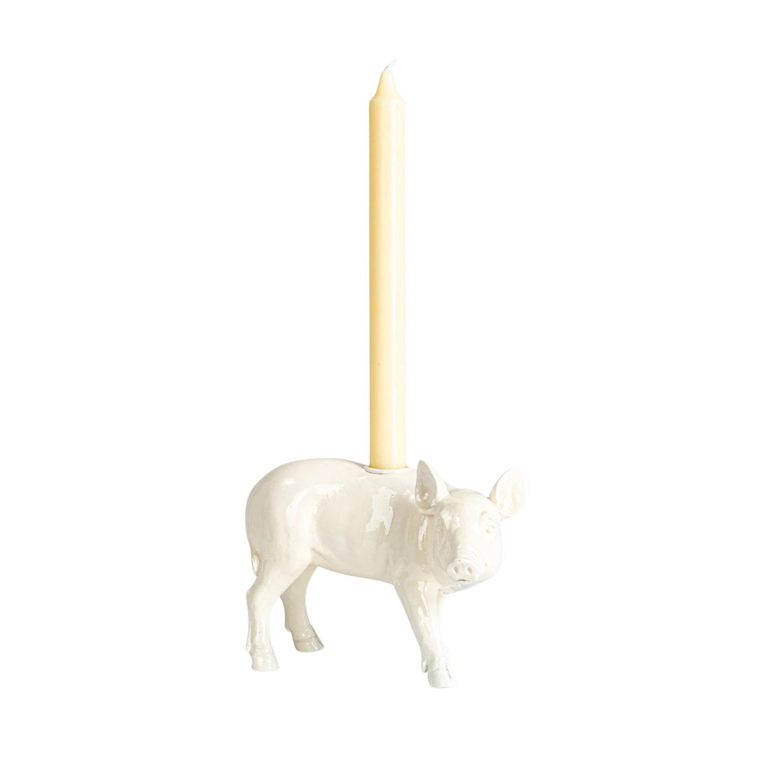 Resin Pig Taper Holder