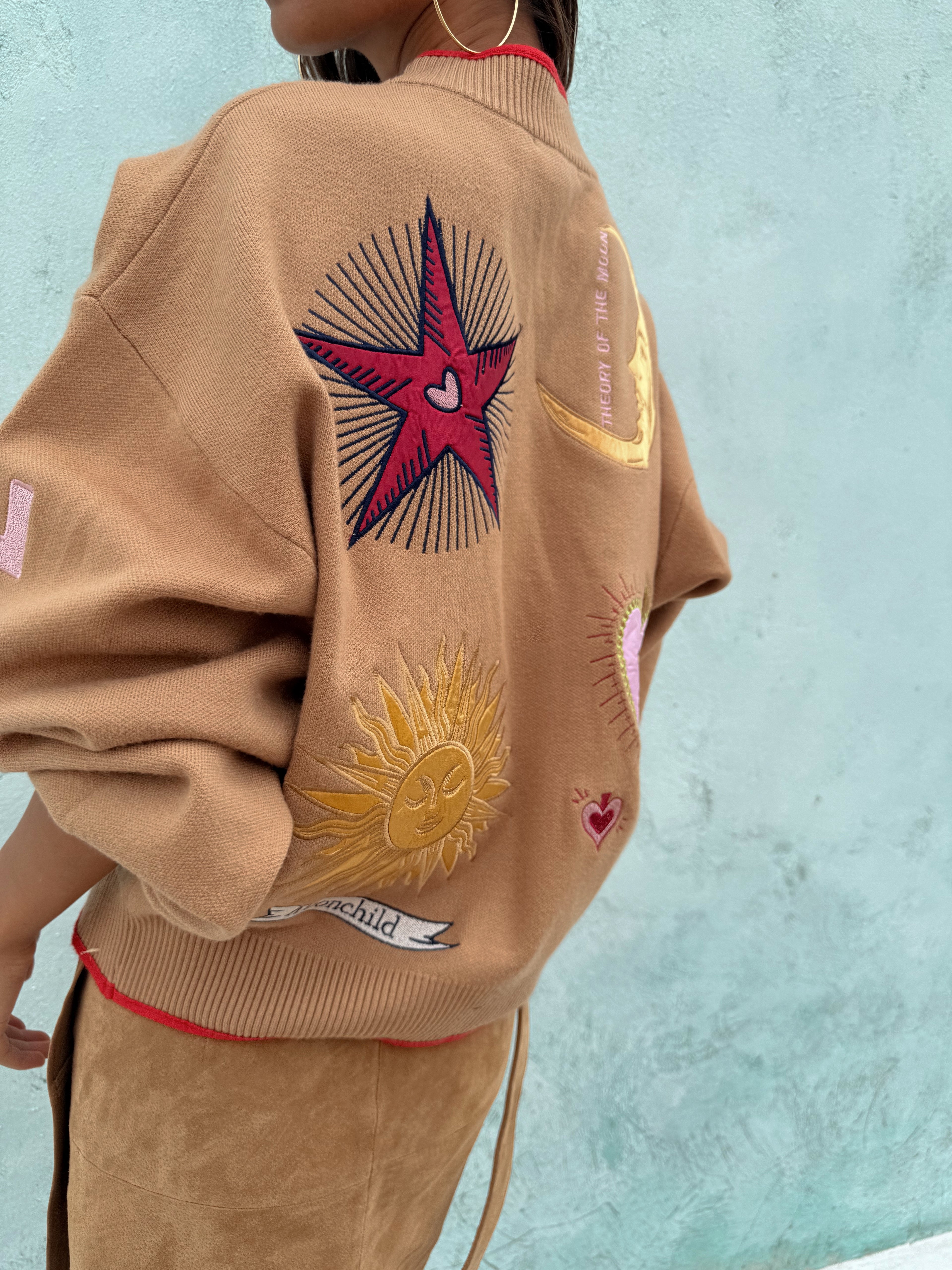 Never Fully Dressed Mystical Cardigan:  Camel