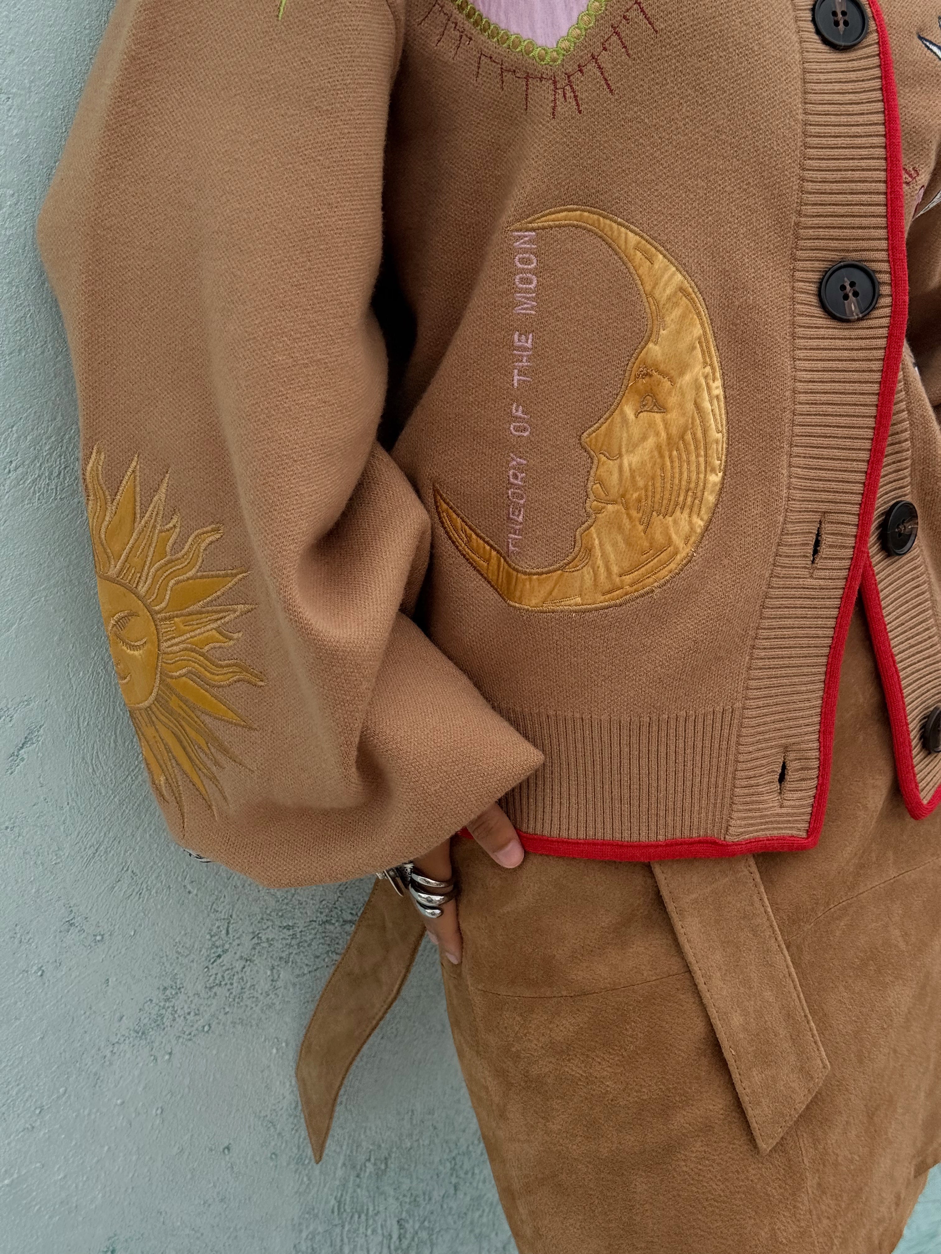 Never Fully Dressed Mystical Cardigan:  Camel
