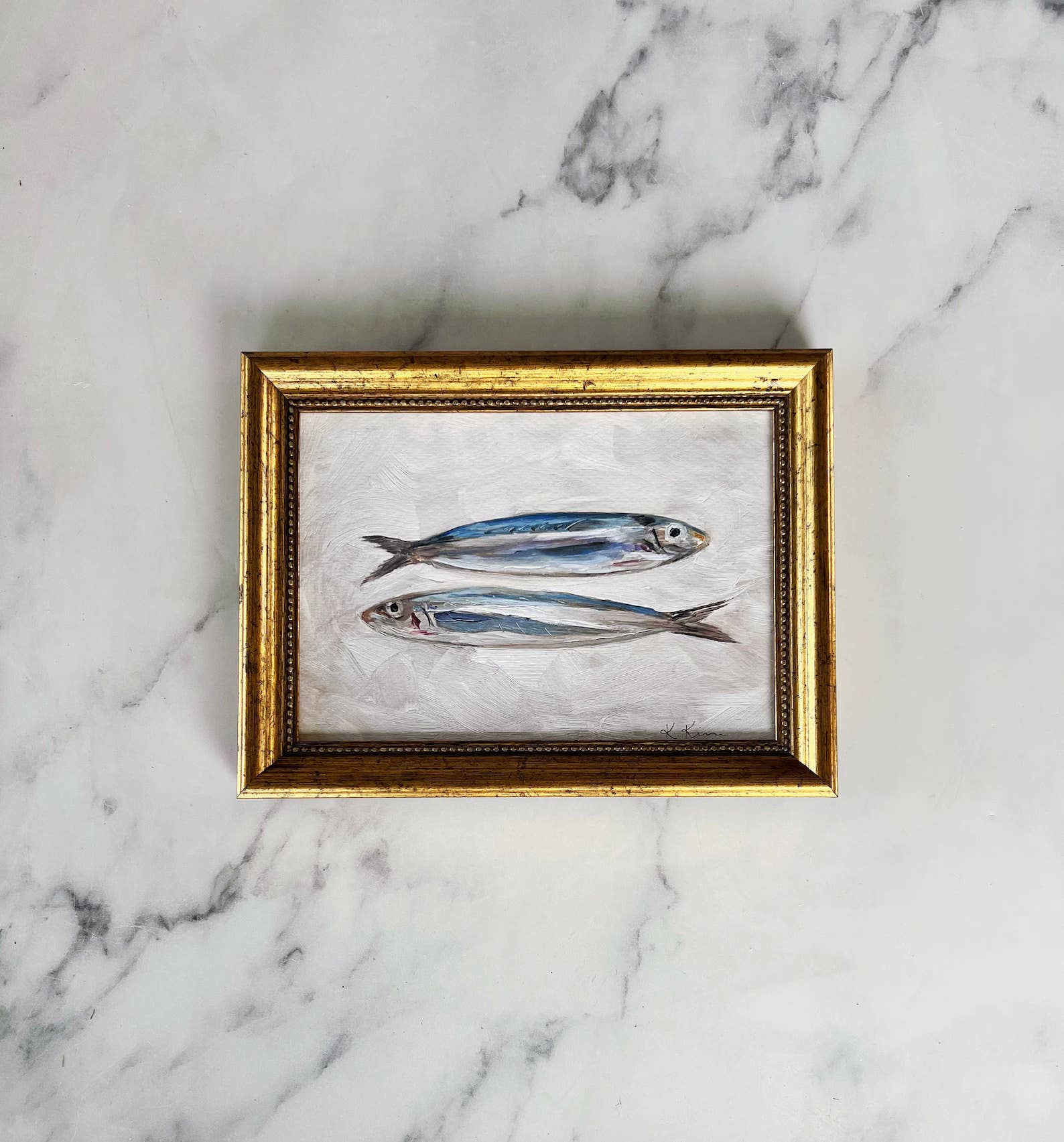 SARDINES II - Framed Art Print