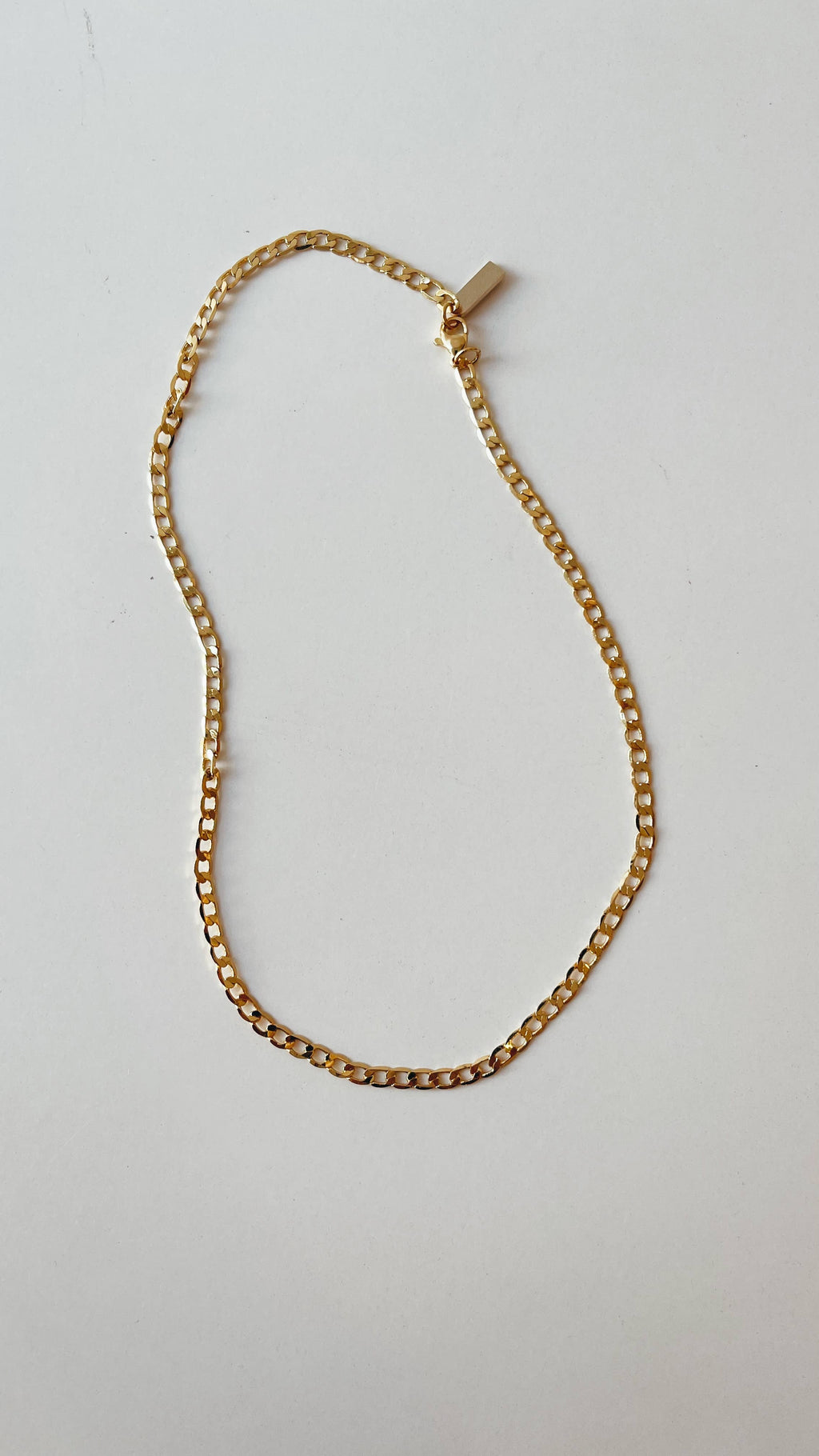 Petit Paperclip Layering Chain Necklaces: 18"