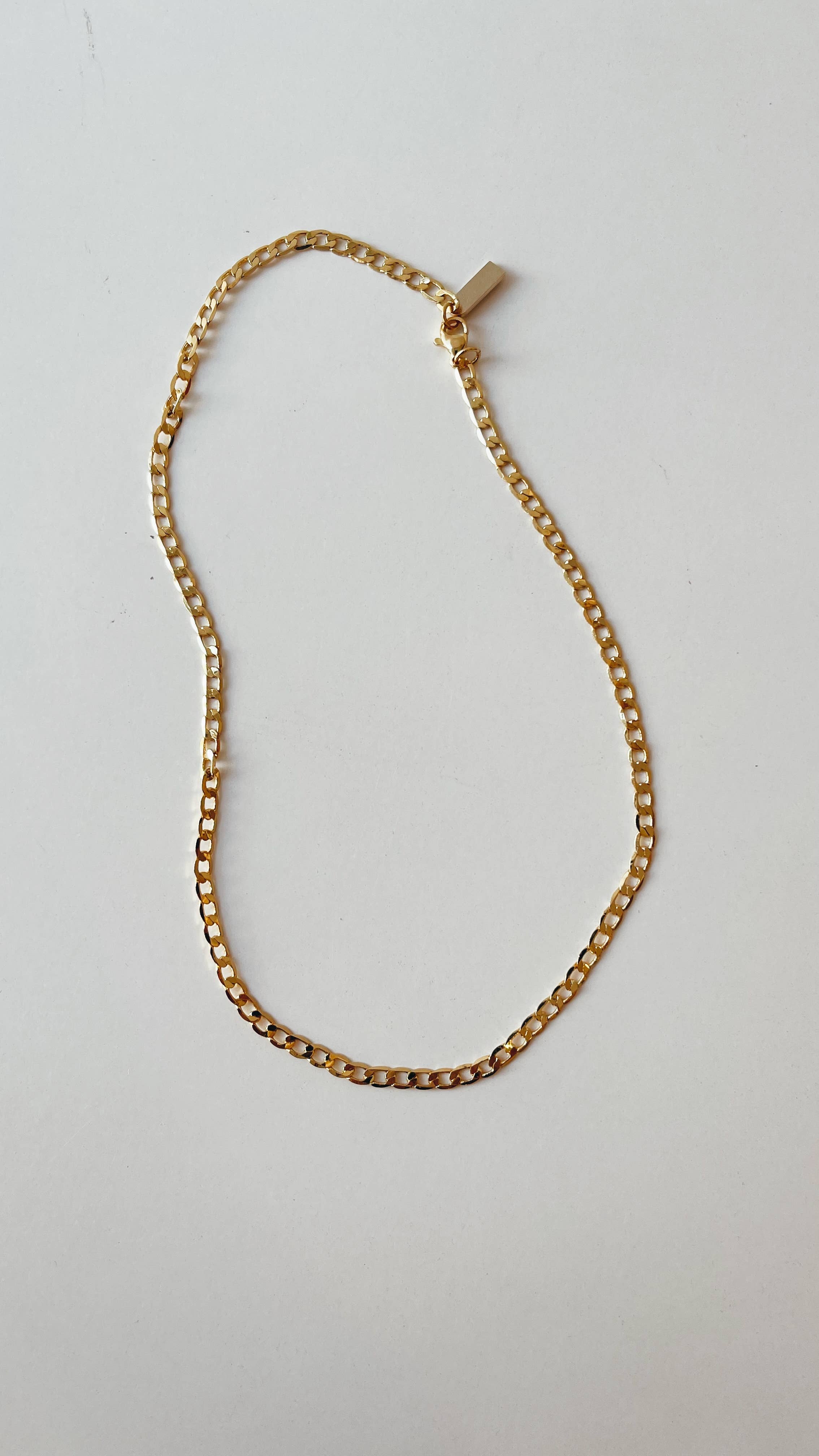 Petit Paperclip Layering Chain Necklaces: 18"