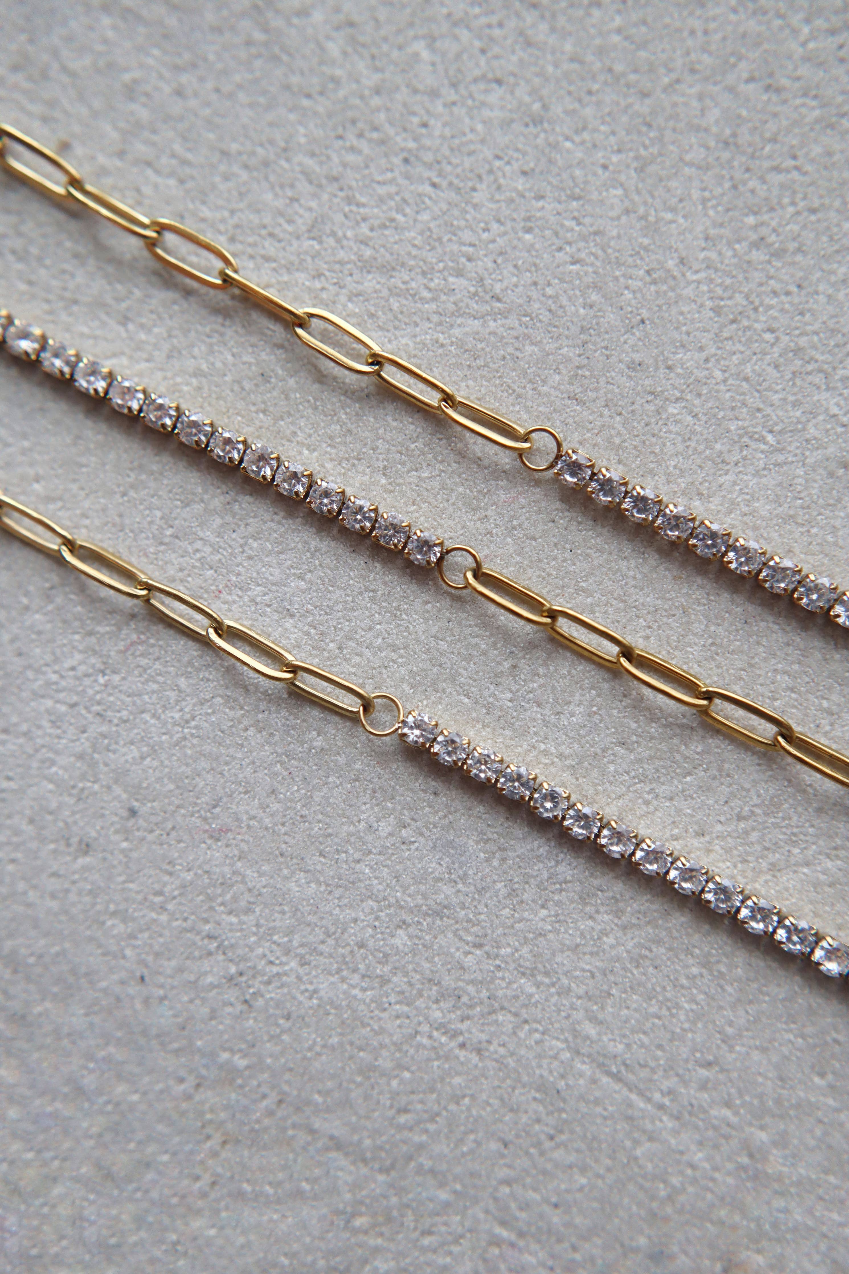 Celine Paperclip Necklace