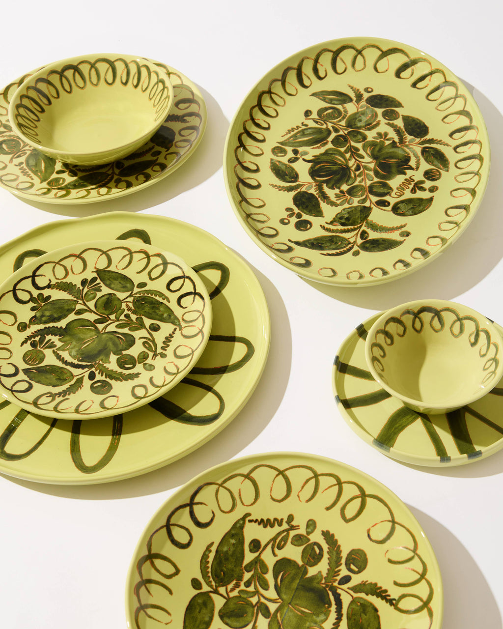 Caravan Home Amalfi Pasta Bowl - Lime